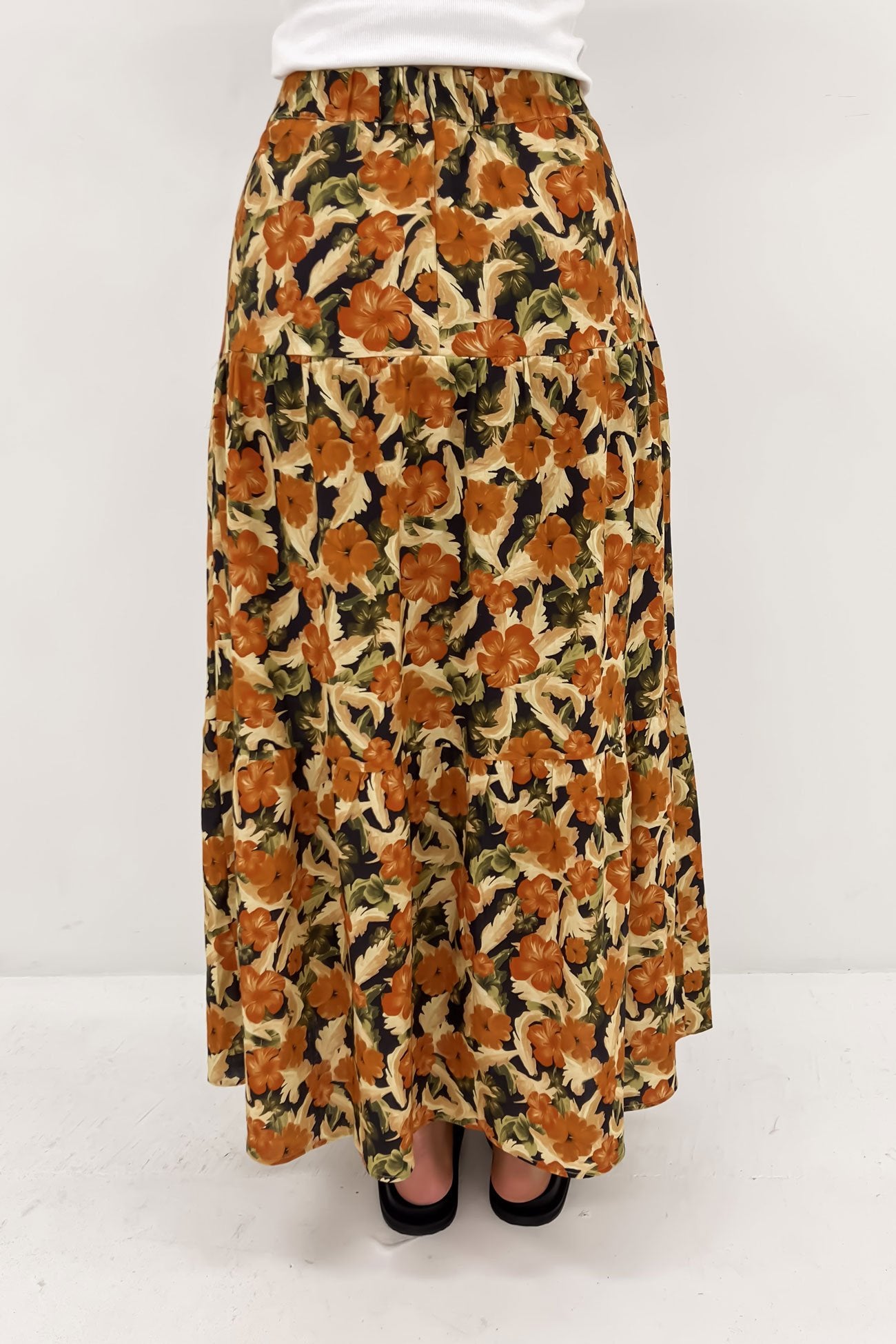 Margot Floral Maxi Skirt Print