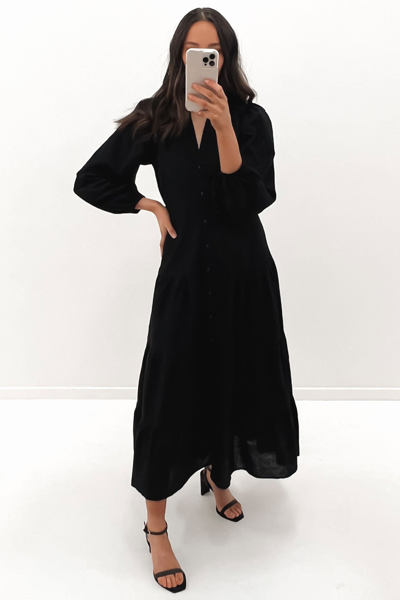 Marlee Maxi Dress Black