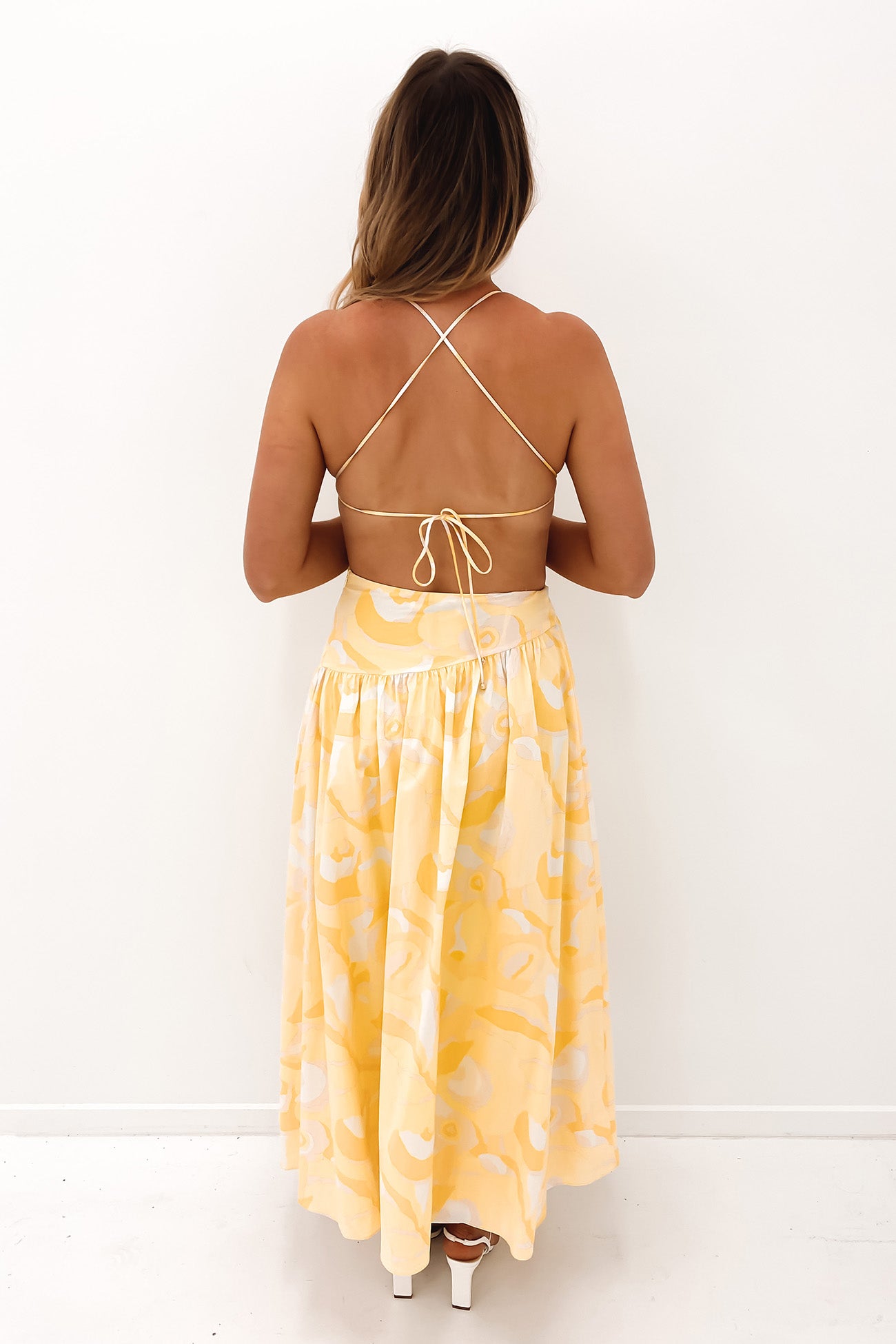 Marlie Maxi Dress Yellow