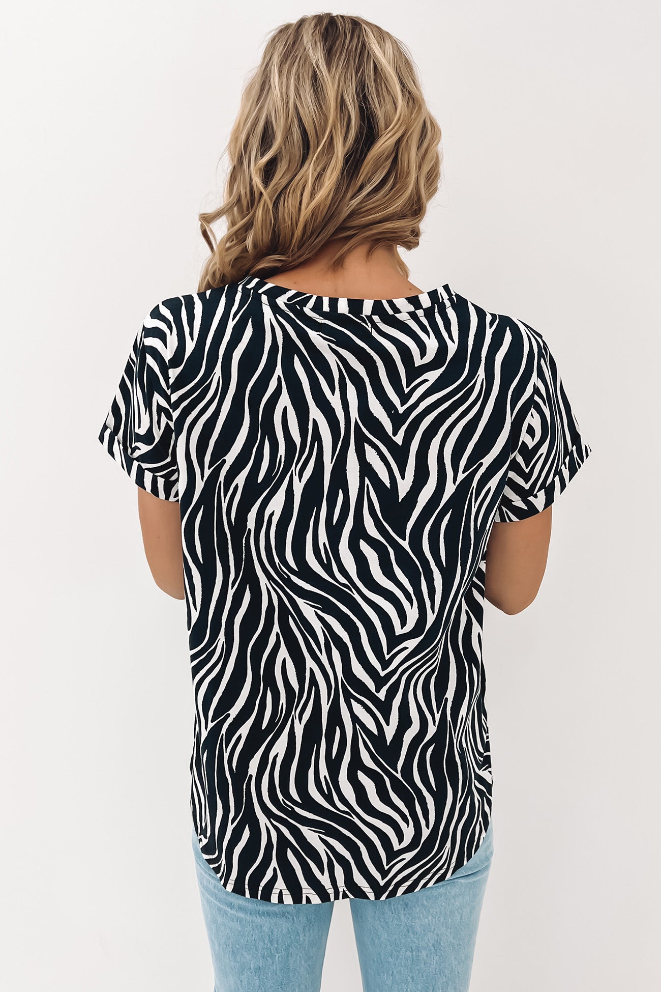 Marlo Tee Black Zebra