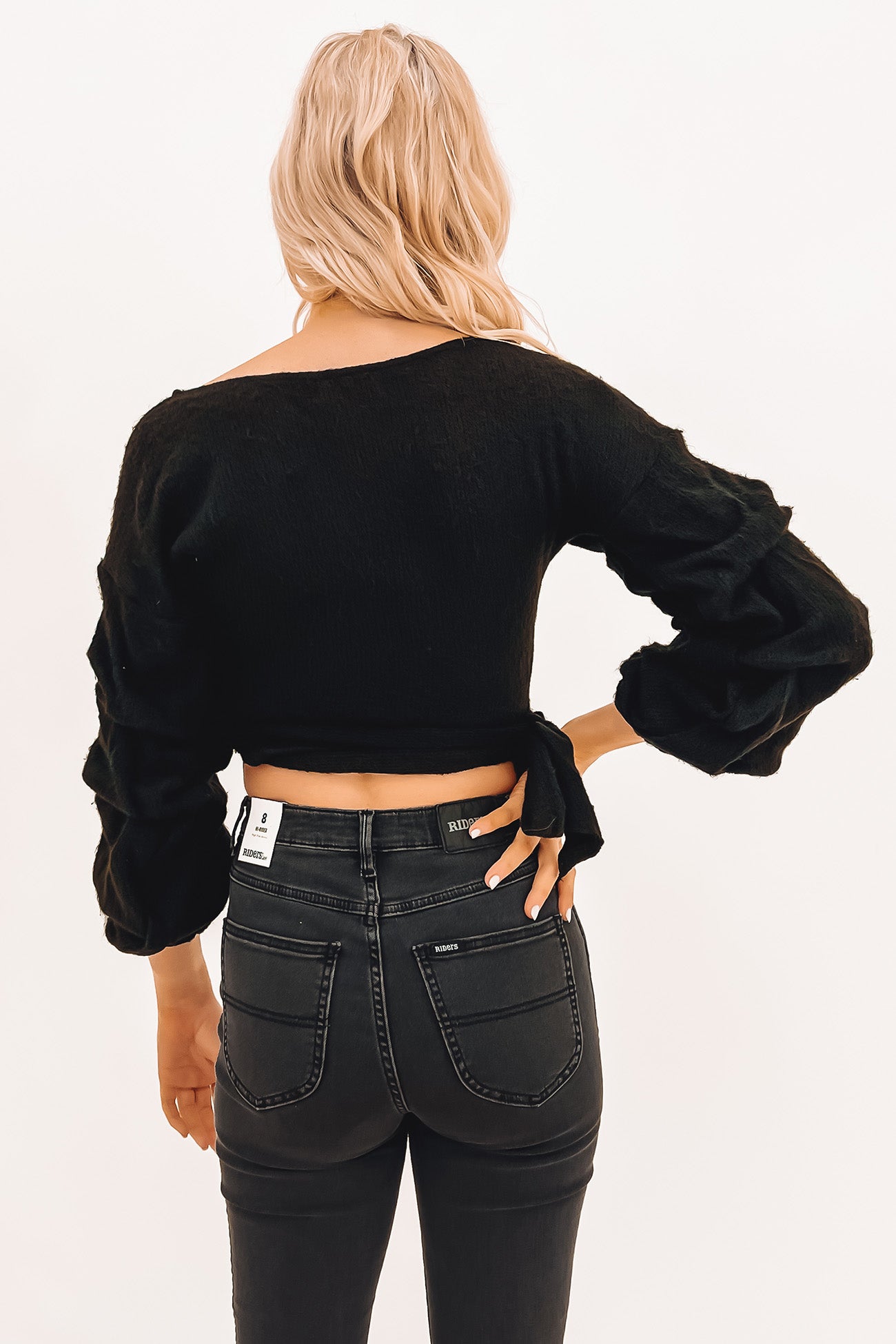 Marsha Crop Black