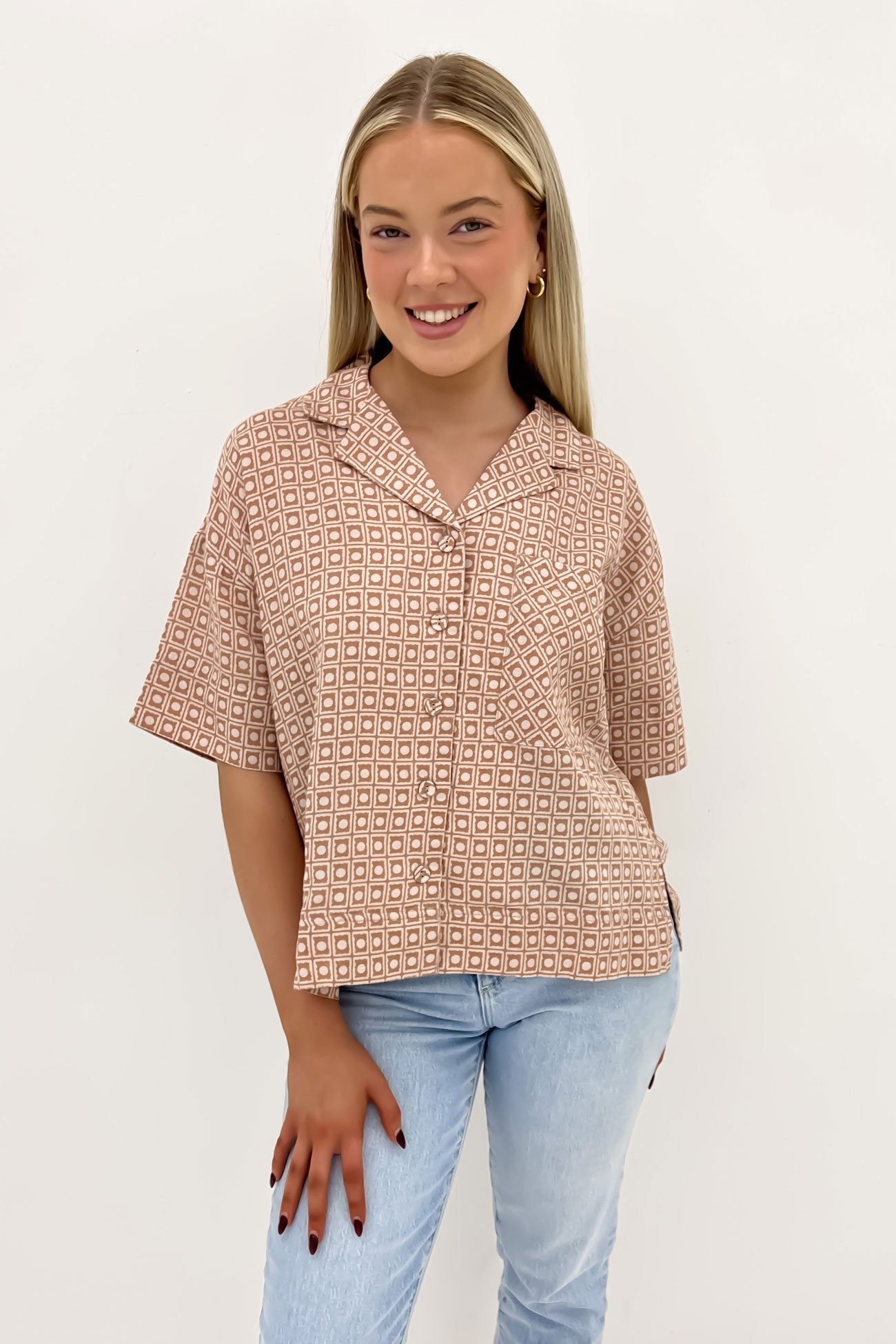 Maya Geo Shirt Maya Geo Print