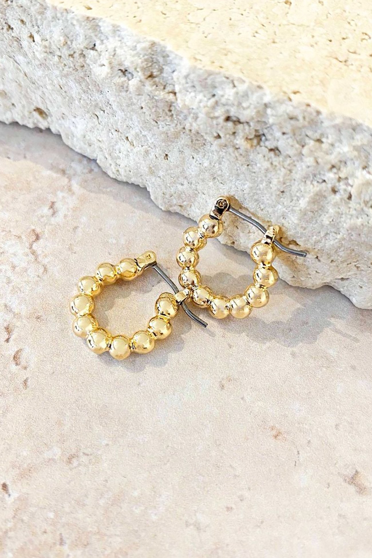 Melita Hoop Earrings Gold