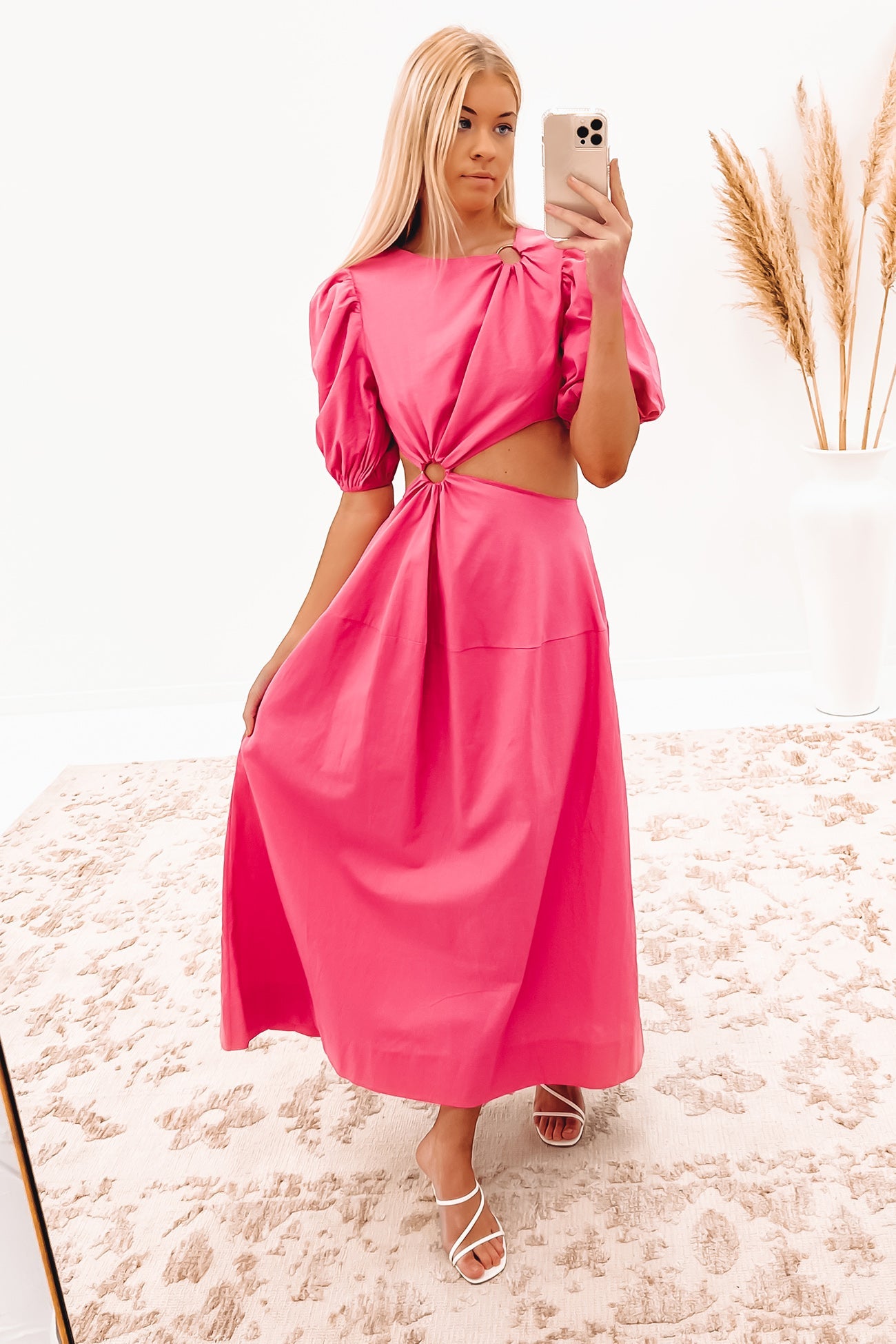 Melita Maxi Dress Pink