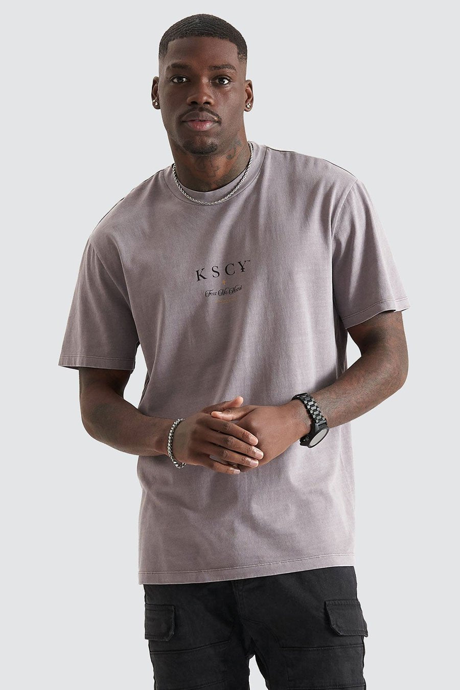 Mercia Relaxed Tee Pigment Cinder