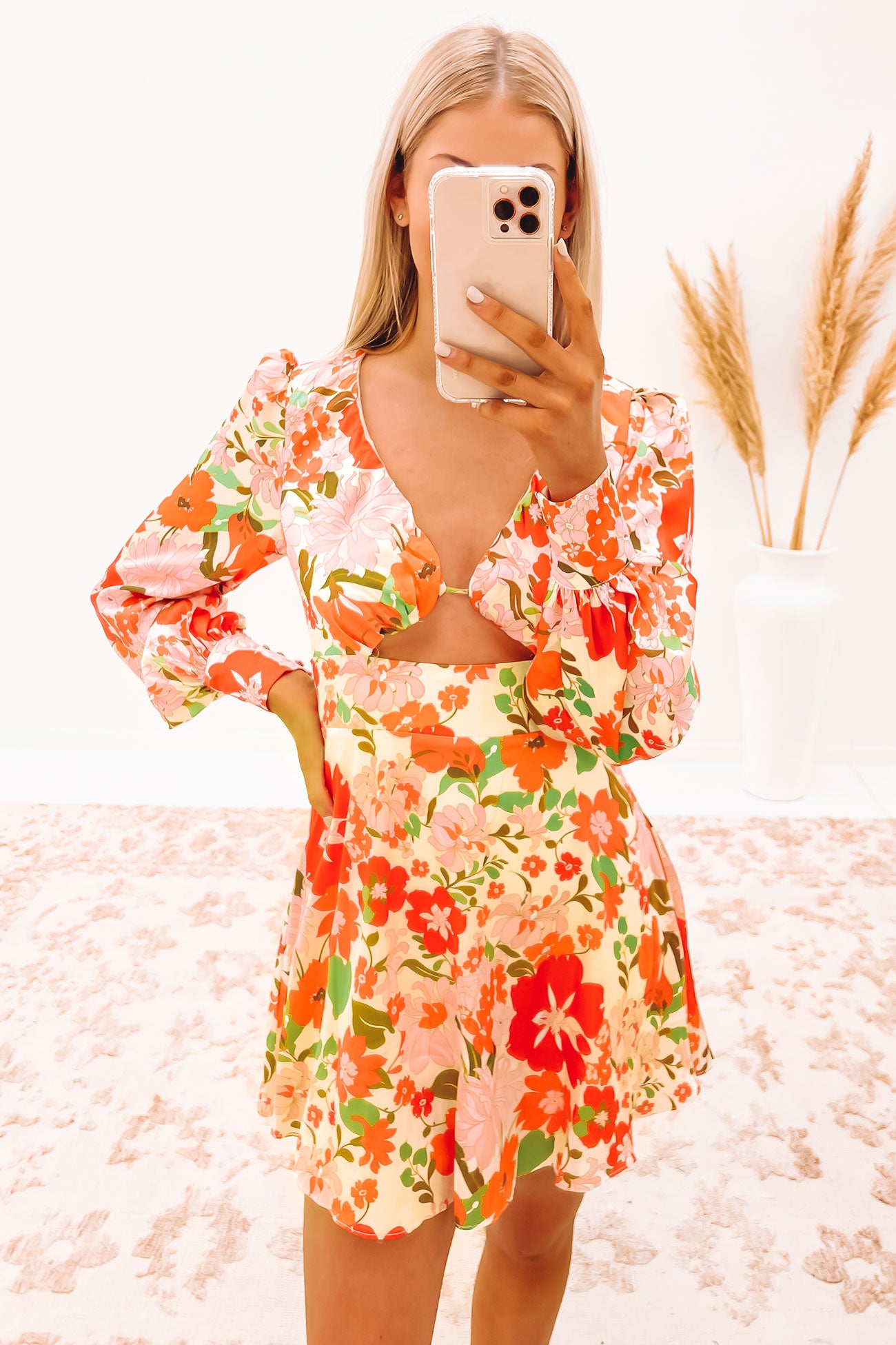 Merryn Mini Dress Floral