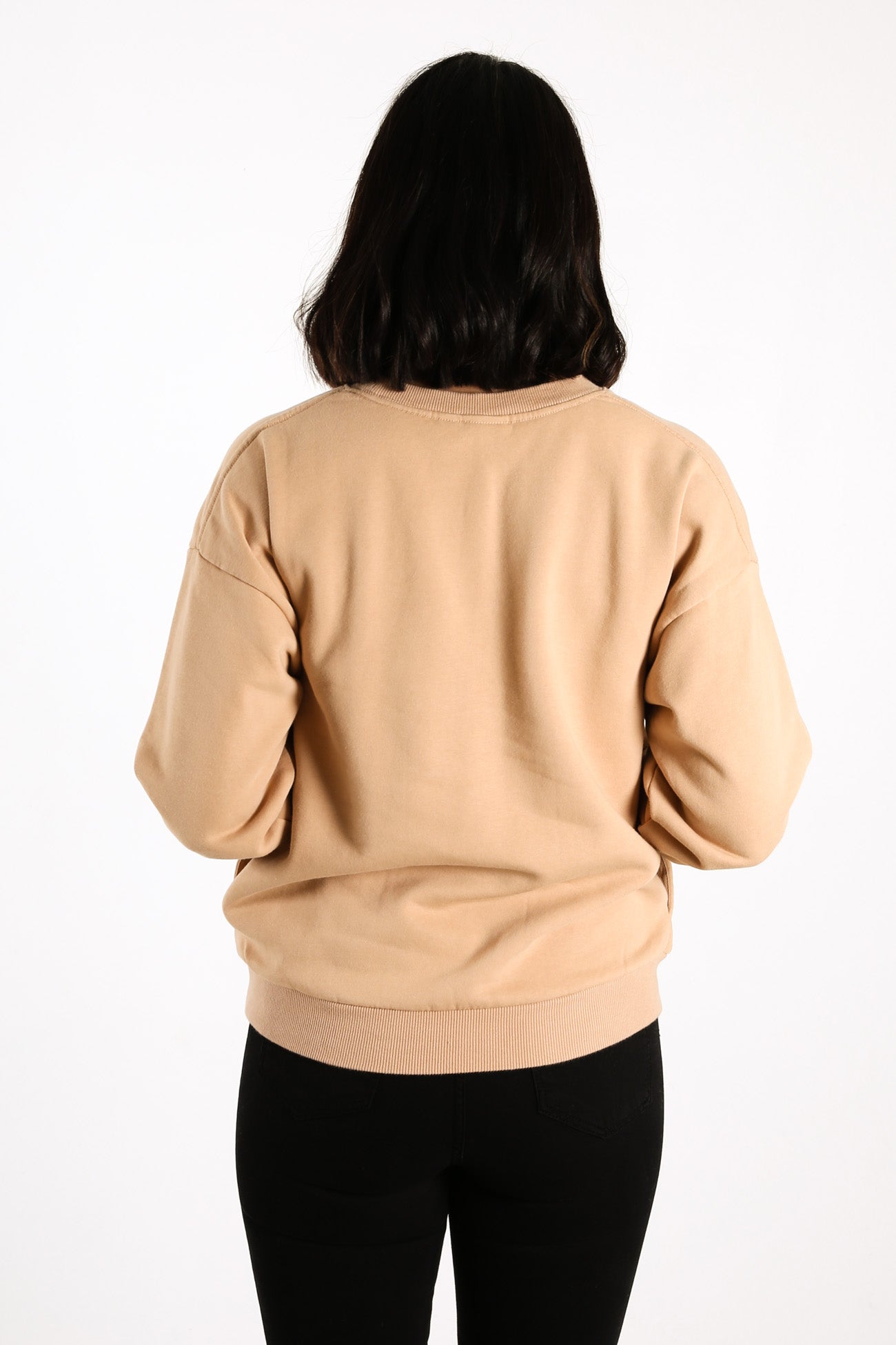 Mia Crew Neck Fleece Light Fennel