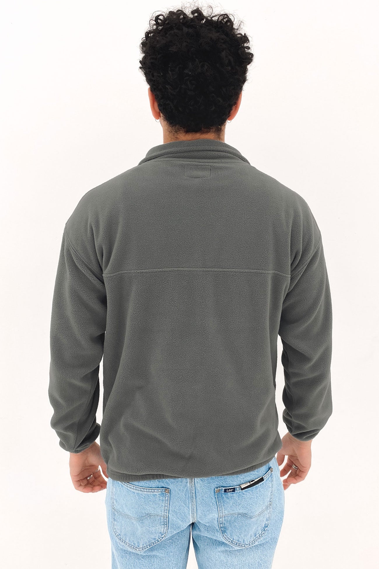 Middle Section Crew Polar Fleece Gull