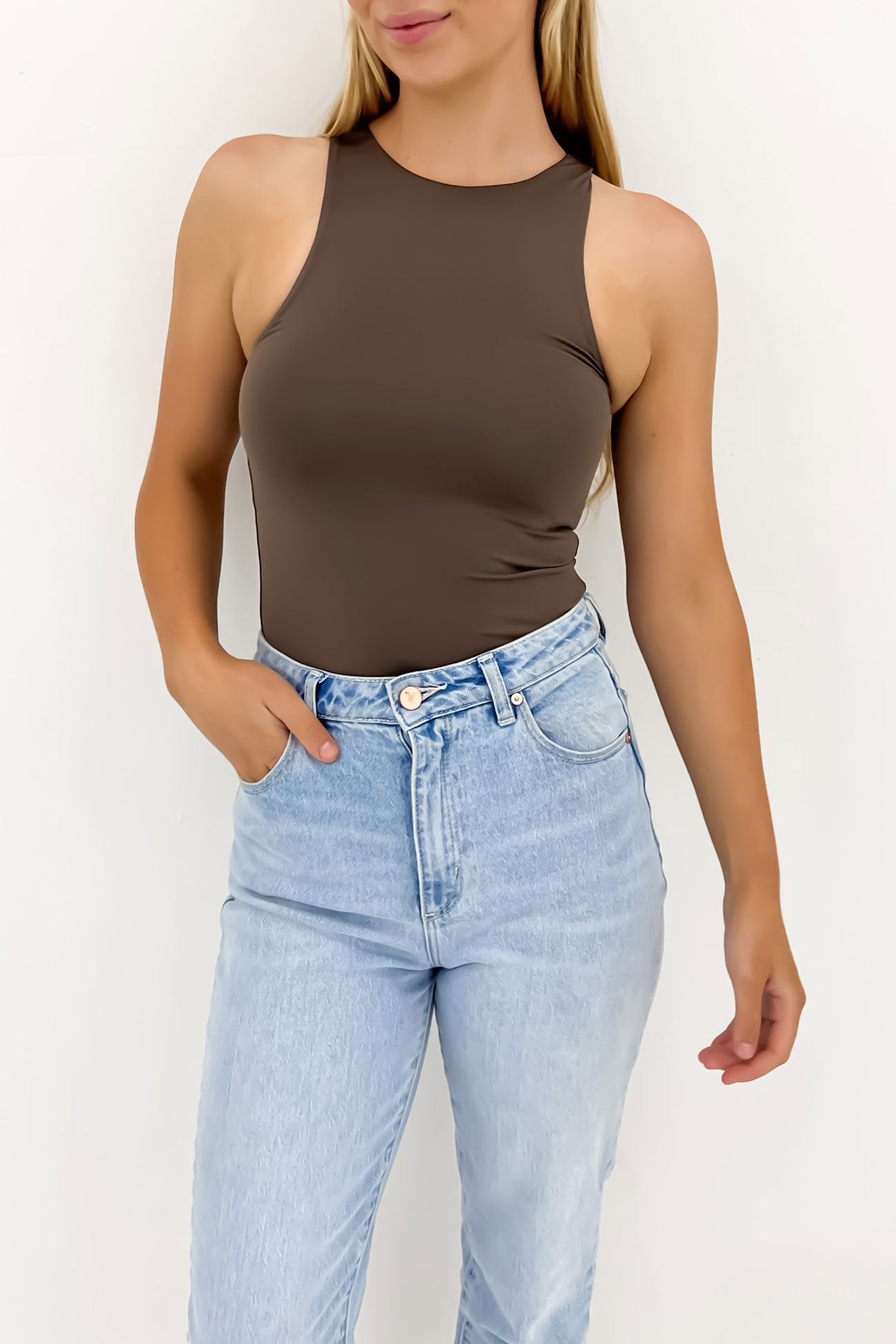 Mimi Bodysuit Brown