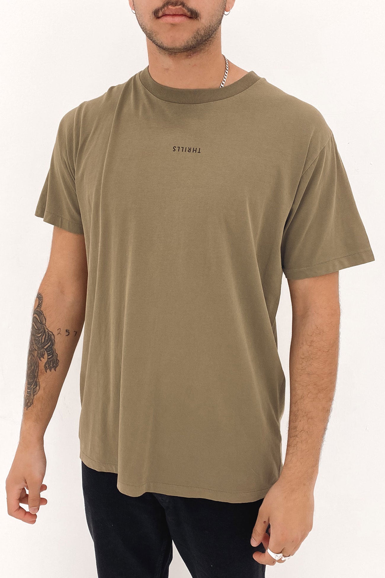 Minimal Thrills Merch Fit Tee Dune