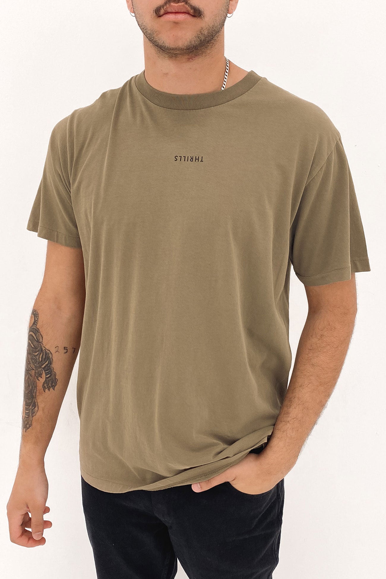 Minimal Thrills Merch Fit Tee Dune