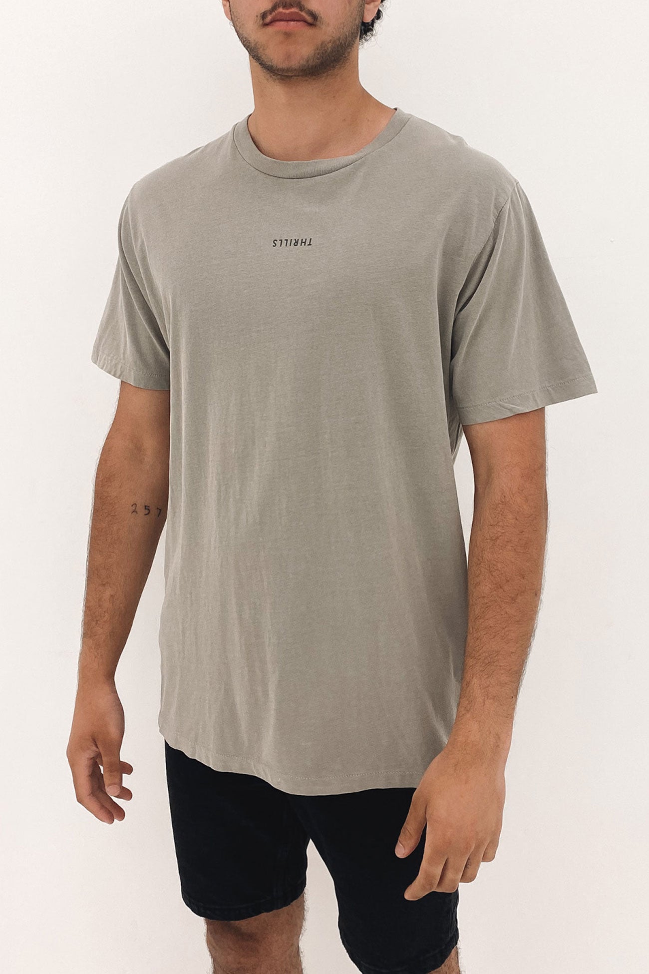 Minimal Thrills Merch Fit Tee Fog