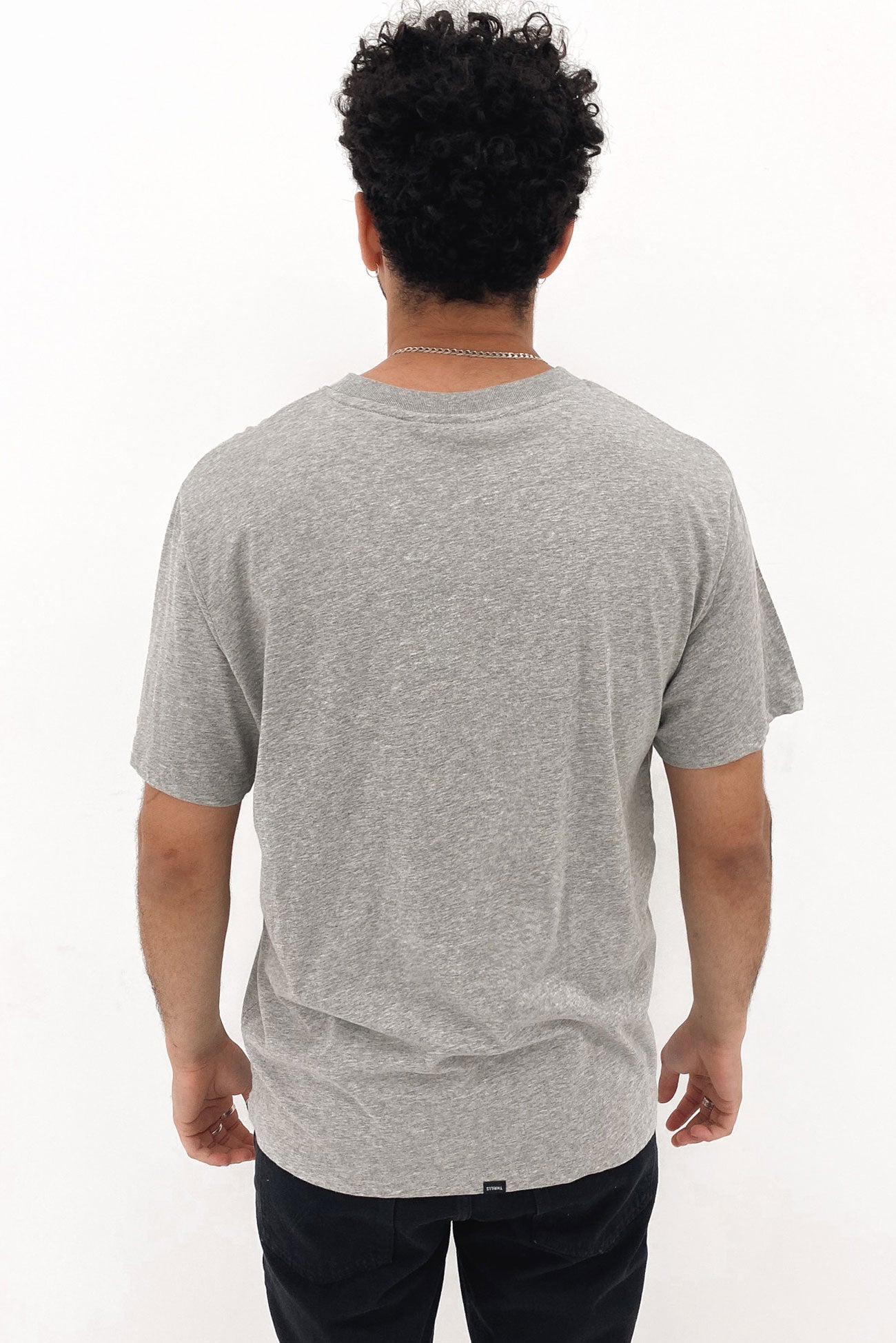 Minimal Thrills Merch Fit Tee Grey Marle