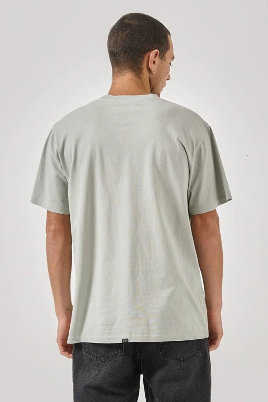 Minimal Thrills Merch Fit Tee Sage Grey