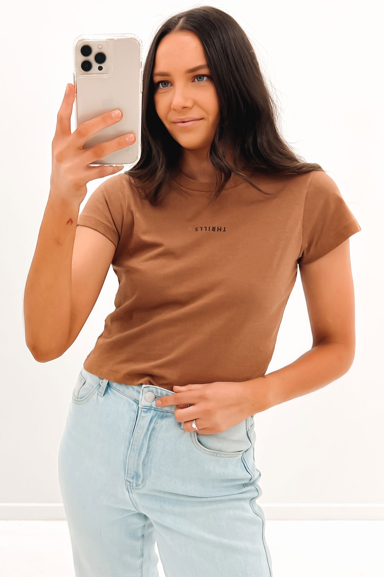 Minimal Thrills Mini Tee Bronze