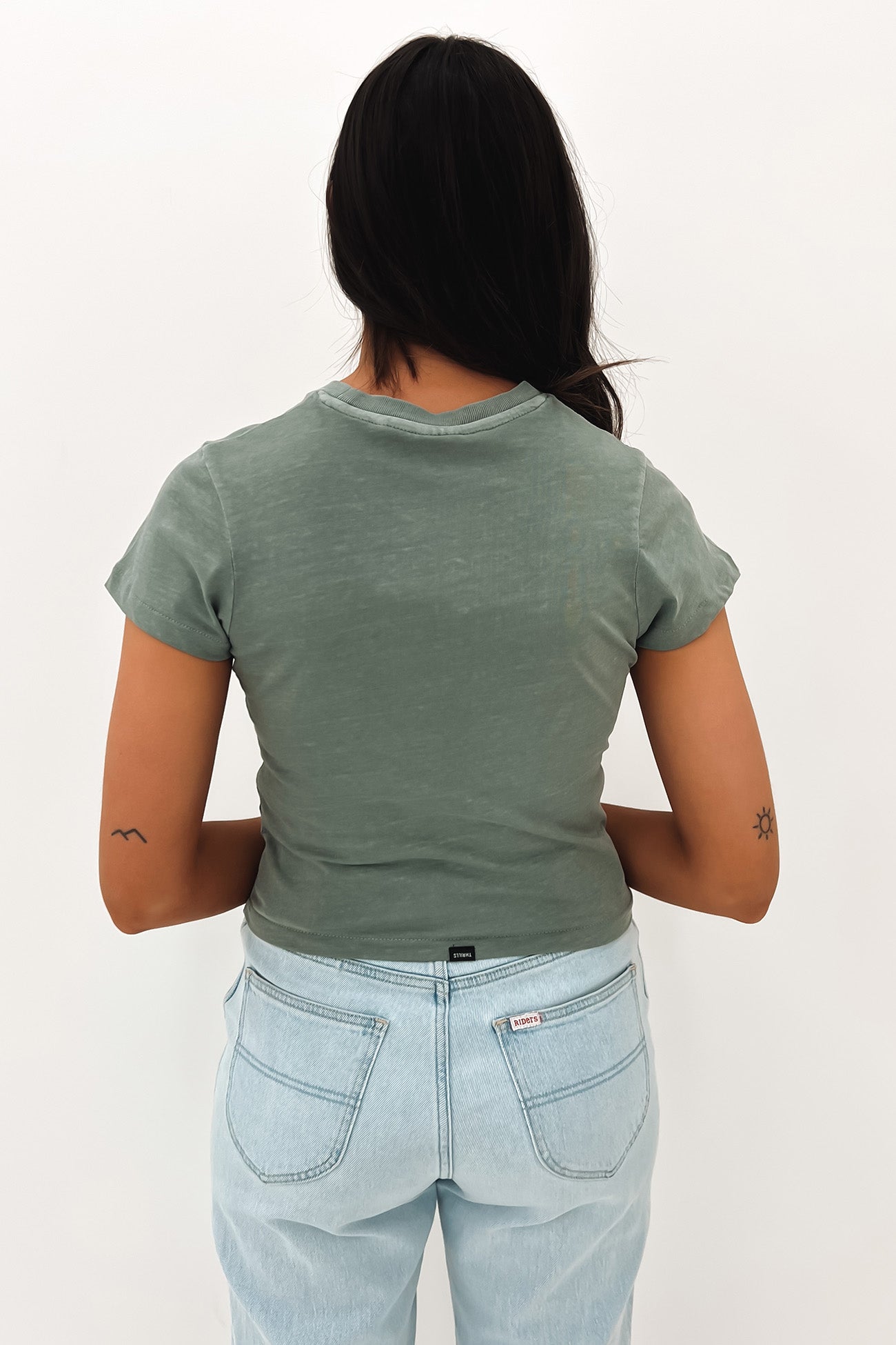 Minimal Thrills Mini Tee Seaglass Green