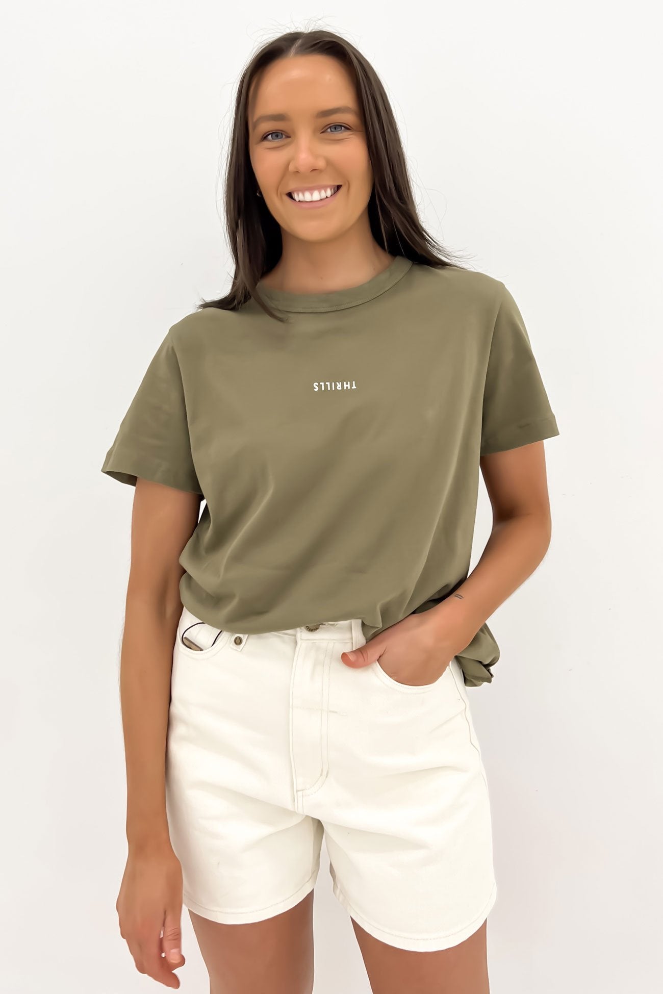 Minimal Thrills Relaxed Tee Aloe