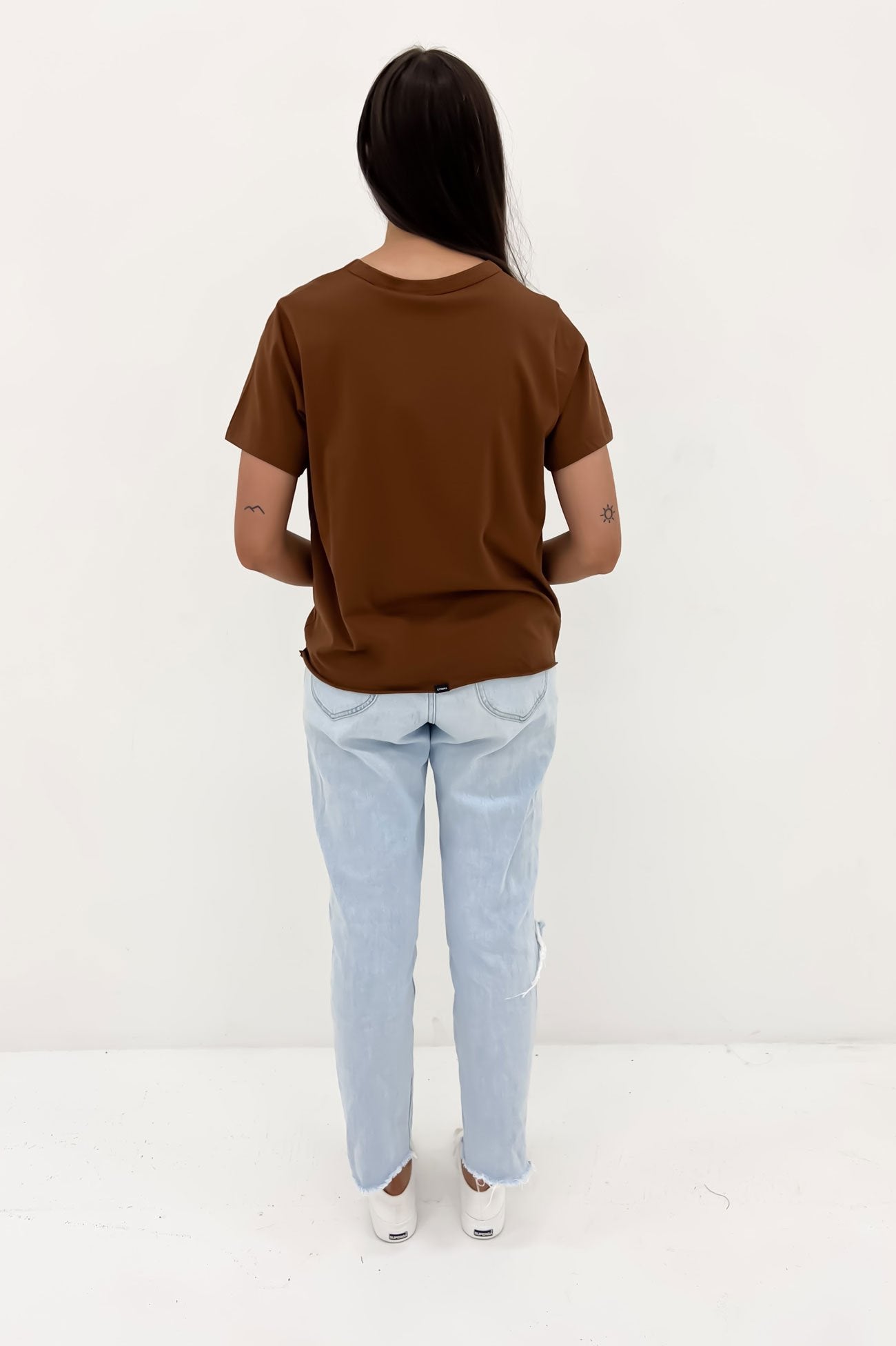 Minimal Thrills Relaxed Tee Chestnut