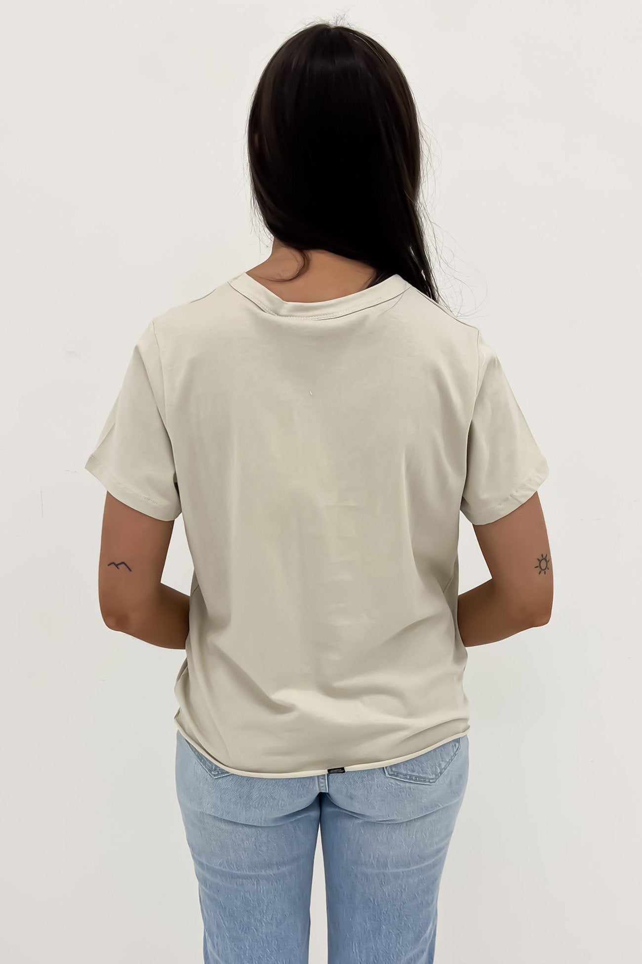 Minimal Thrills Relaxed Tee Oatmeal