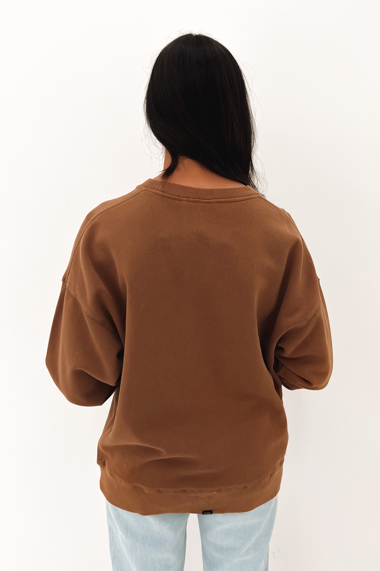 Minimal Thrills Slouch Crew Bronze