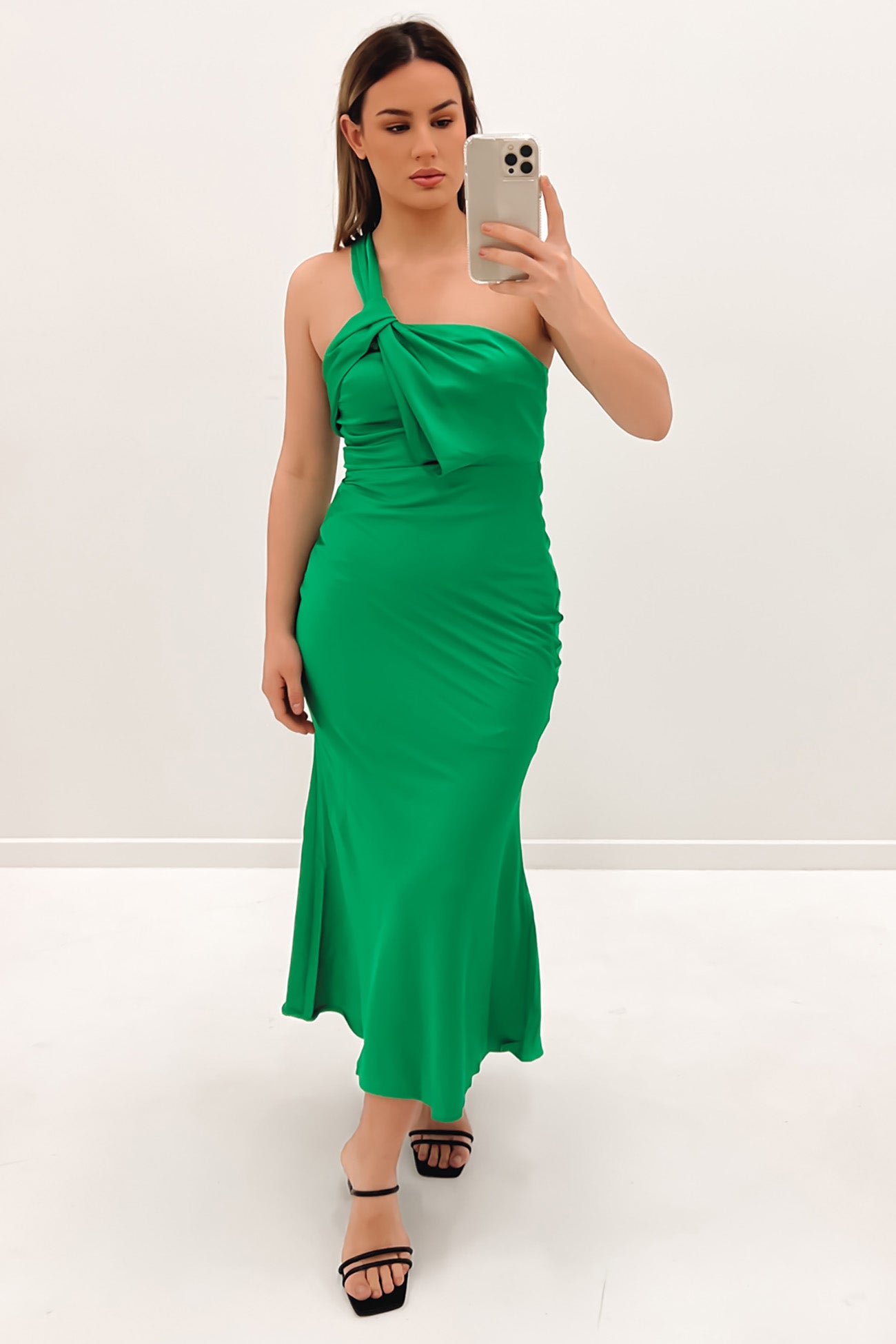 Monika Midi Dress Green