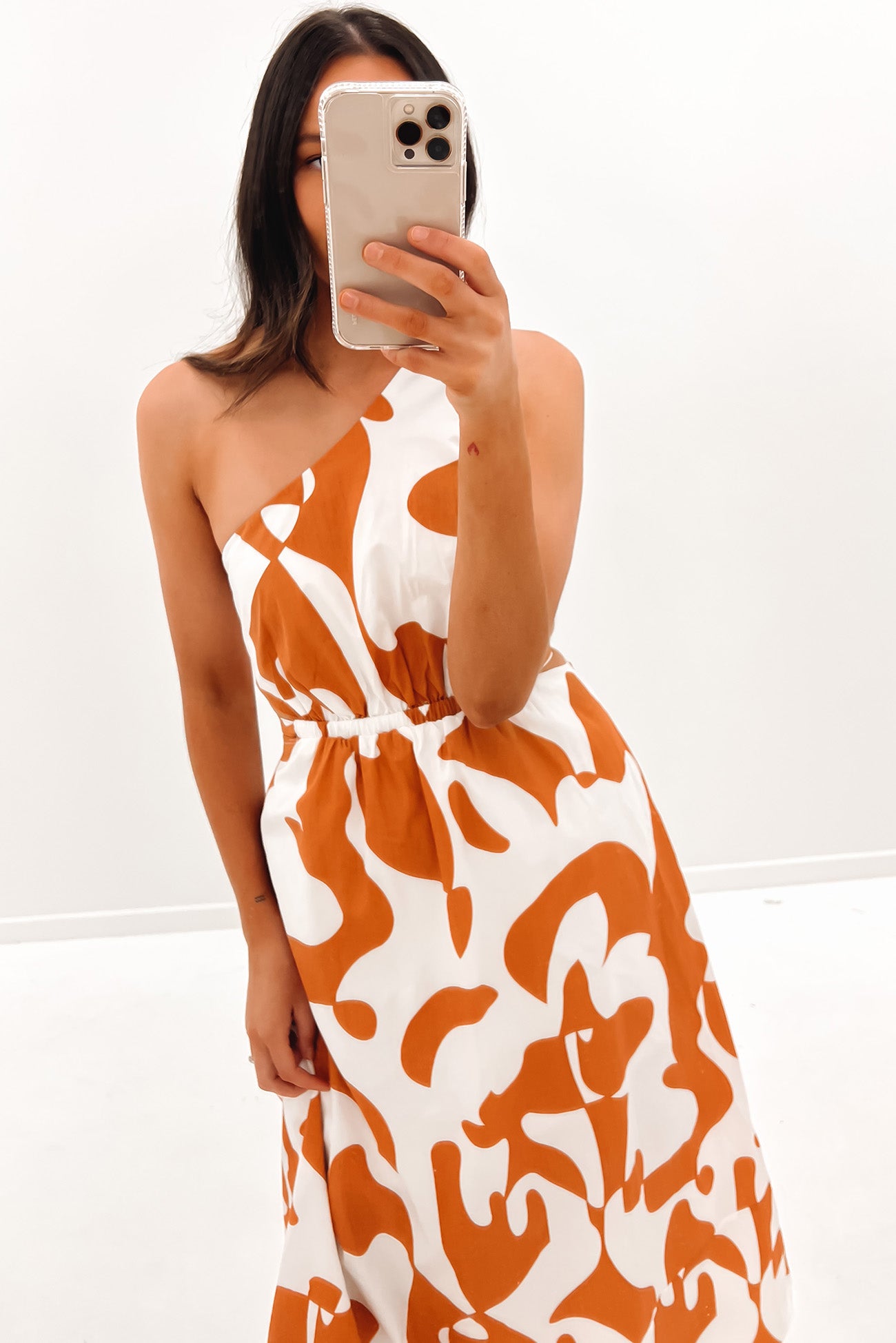 Morgan Maxi Dress Rust