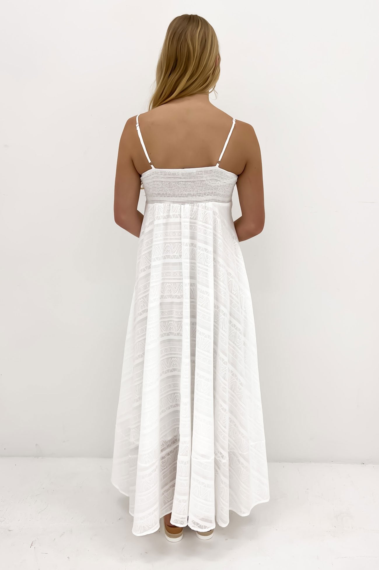 Nara Maxi Dress White