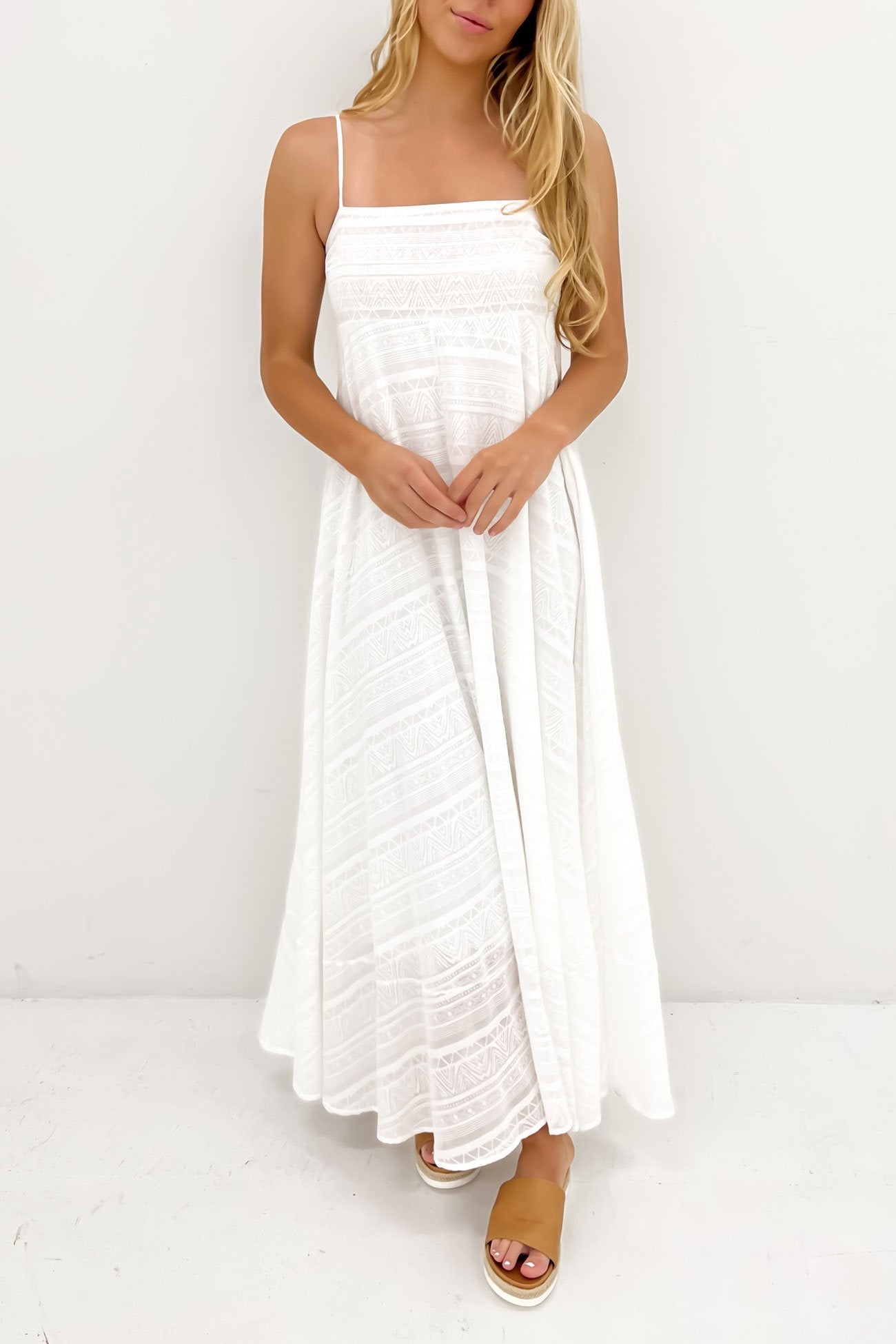 Nara Maxi Dress White