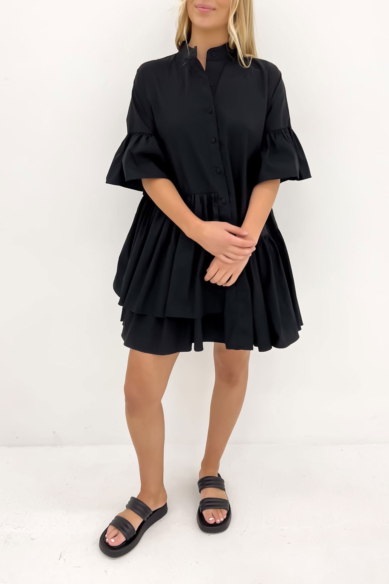 Neve Mini Dress Black