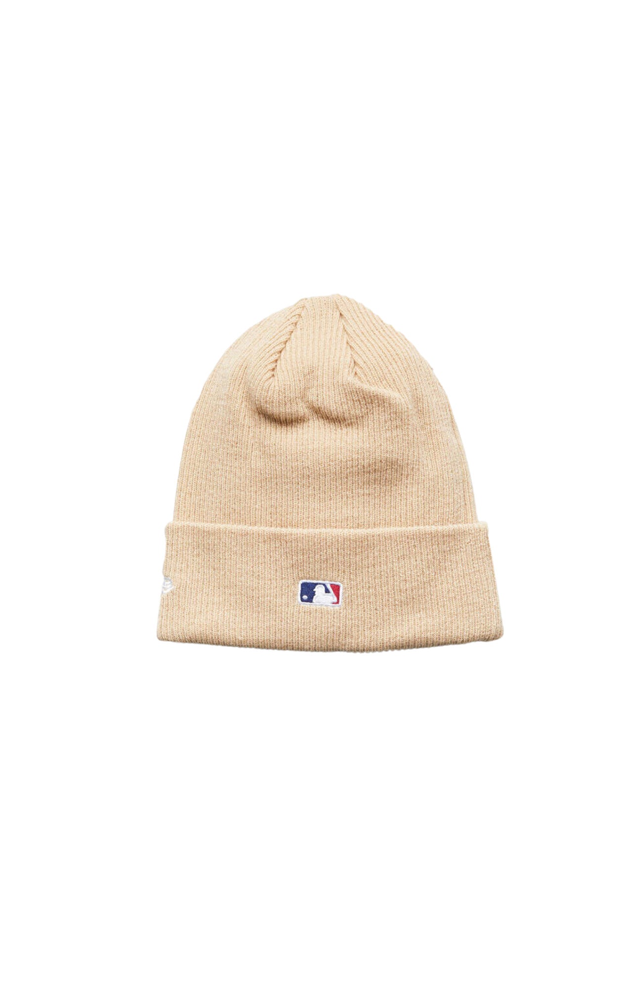 New York Yankees Beanie Camel White