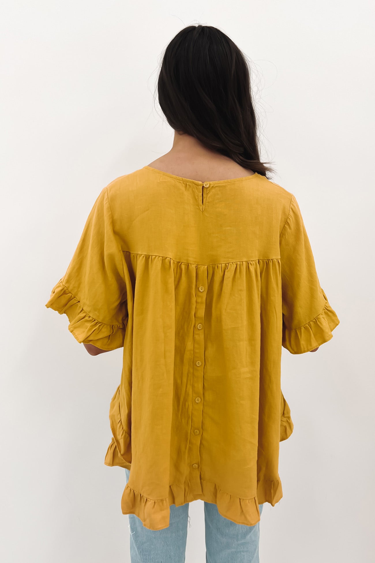 Nikki Top Mustard