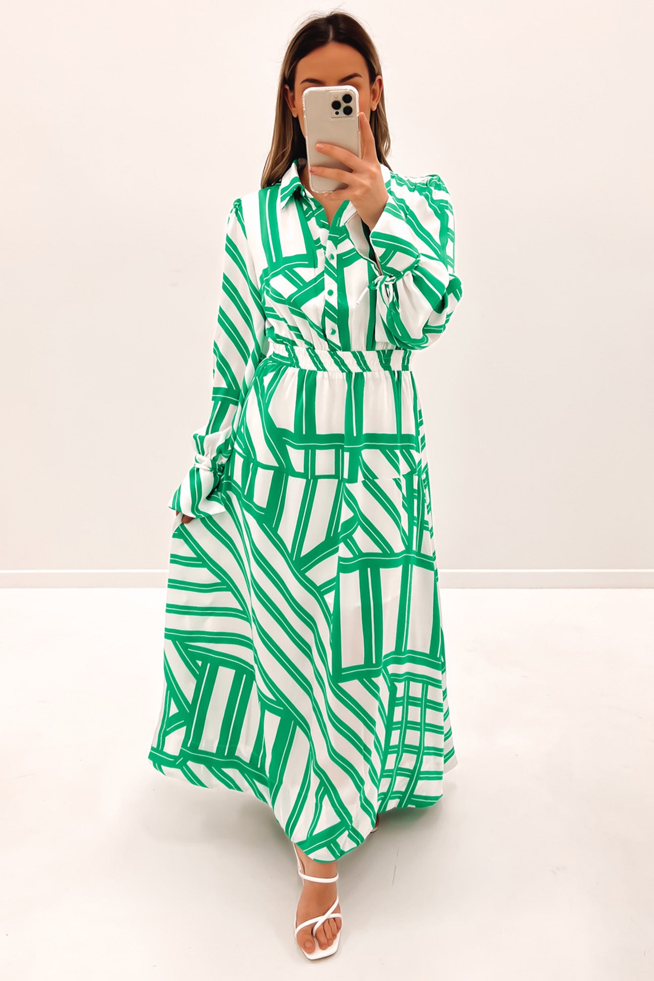 Nina Maxi Dress Green