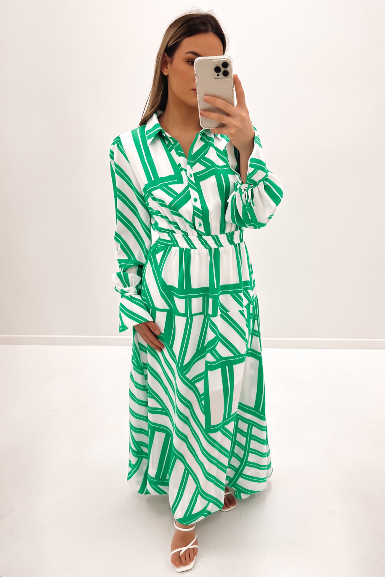 Nina Maxi Dress Green