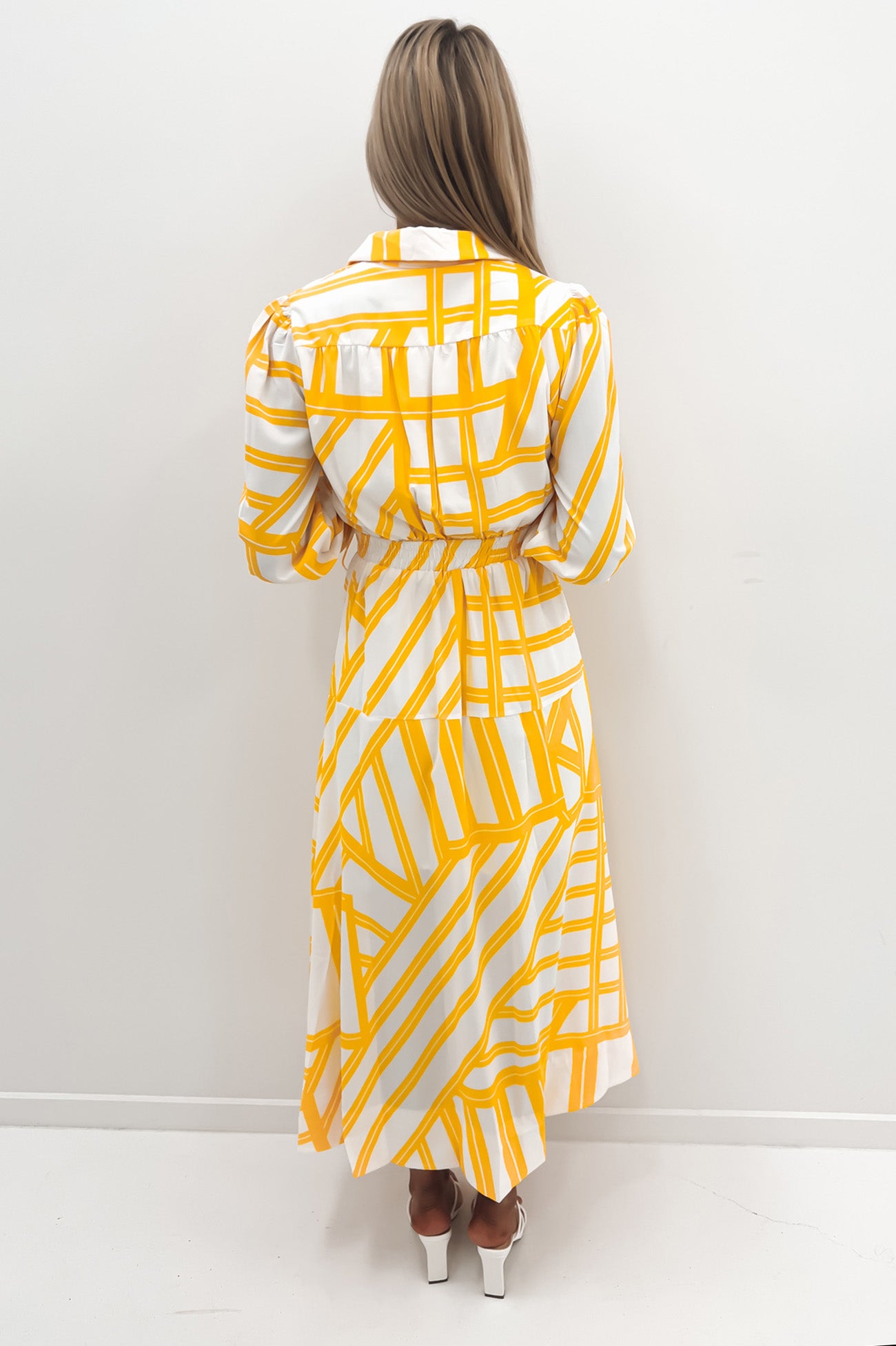 Nina Maxi Dress Yellow