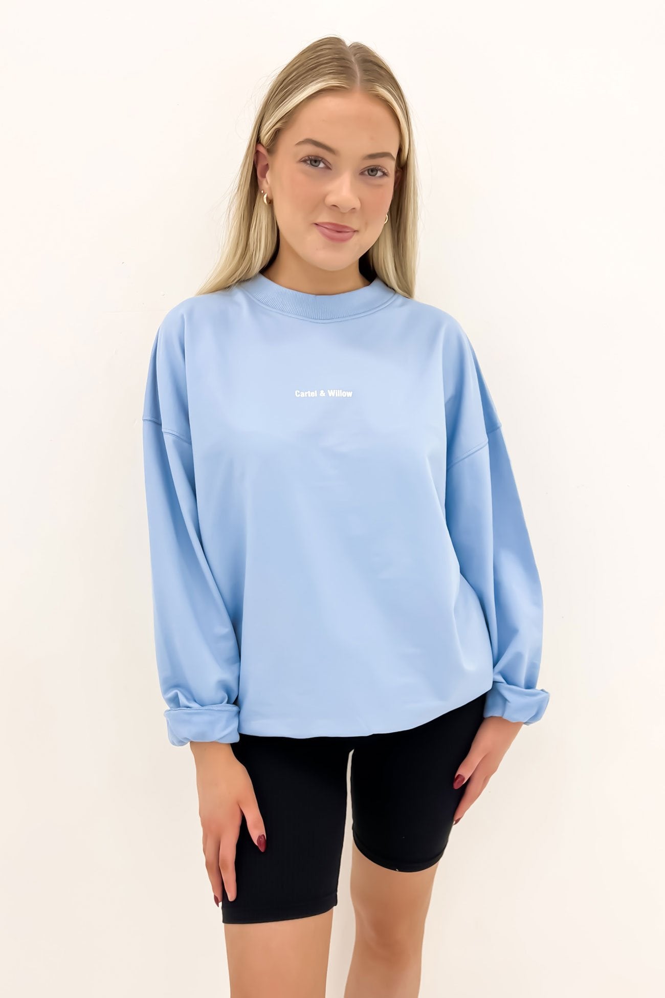 Nina Sweater Powder Blue