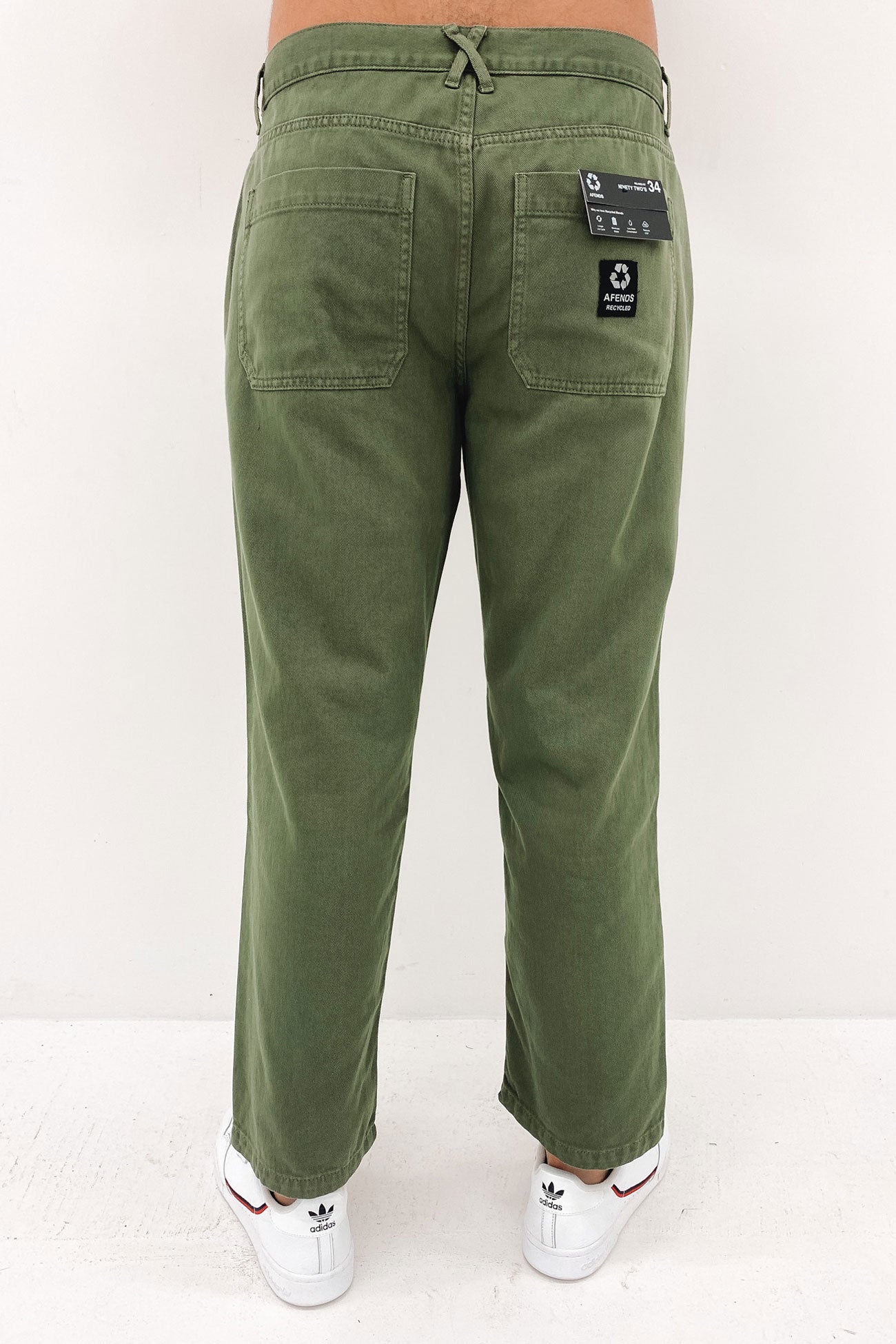 Ninety Twos Recycled Relaxed Chino Pants Cypress