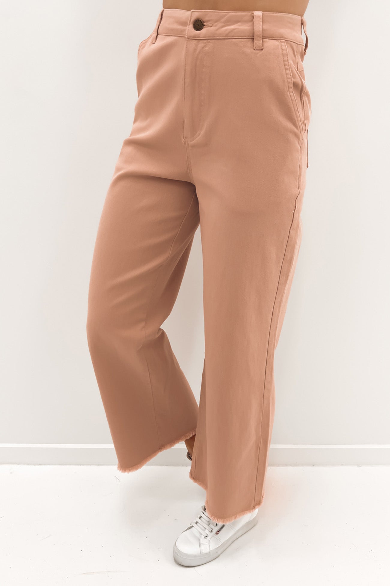 Noah Wide Leg Pant Clay