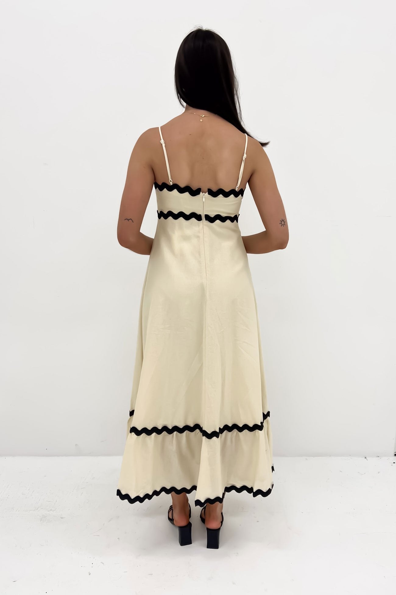 Norah Maxi Dress Beige