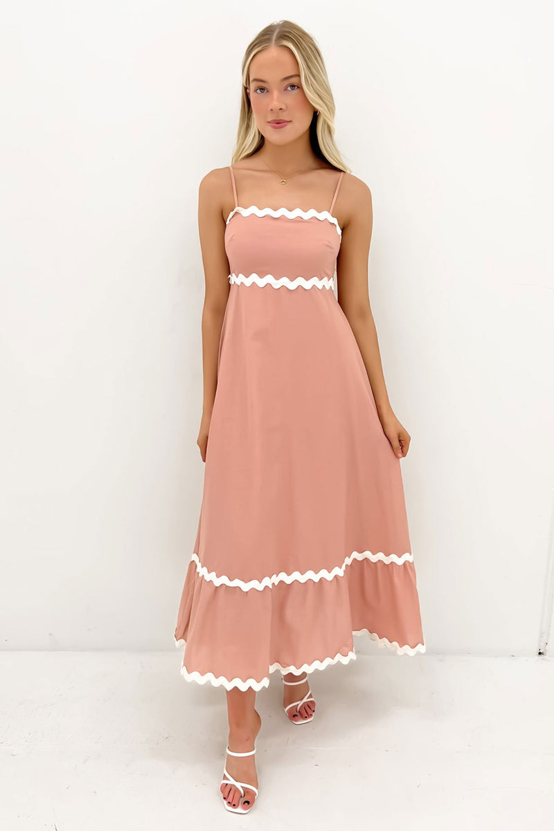 Norah Maxi Dress Blush