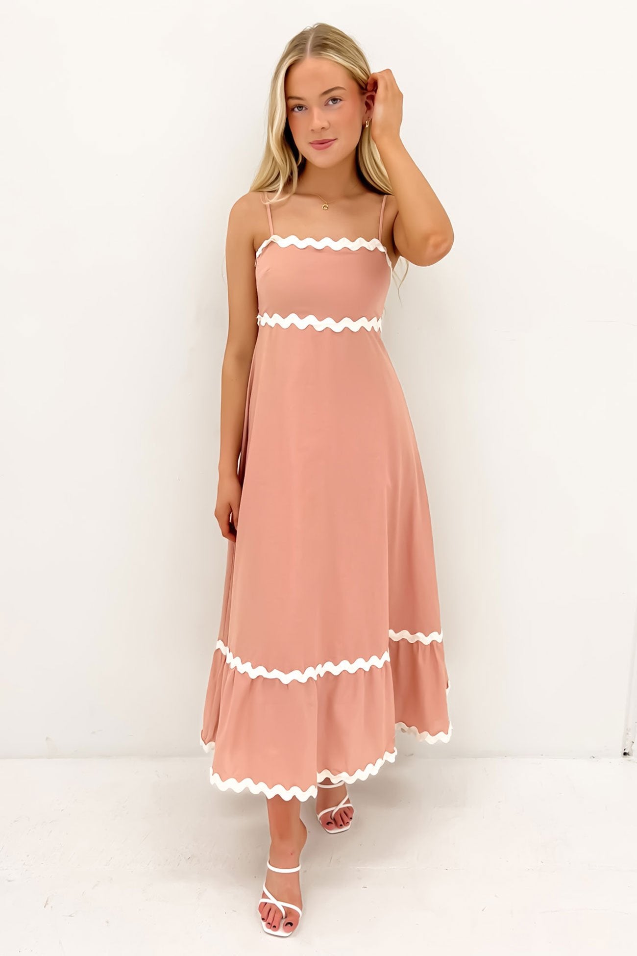 Norah Maxi Dress Blush