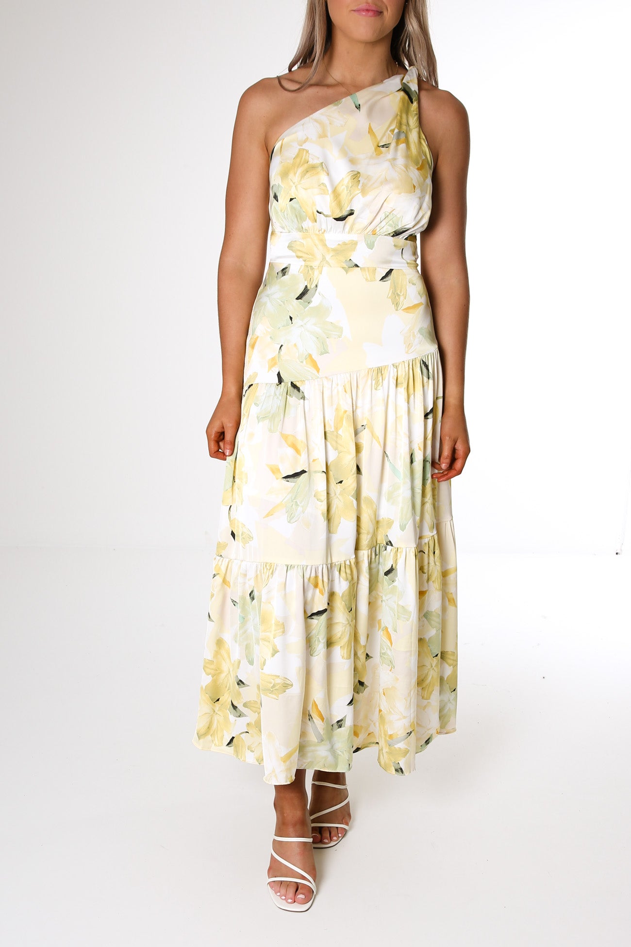 Oaklee Midi Dress Yellow