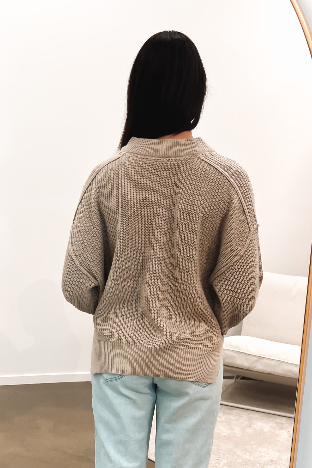 Ollie Knit Beige