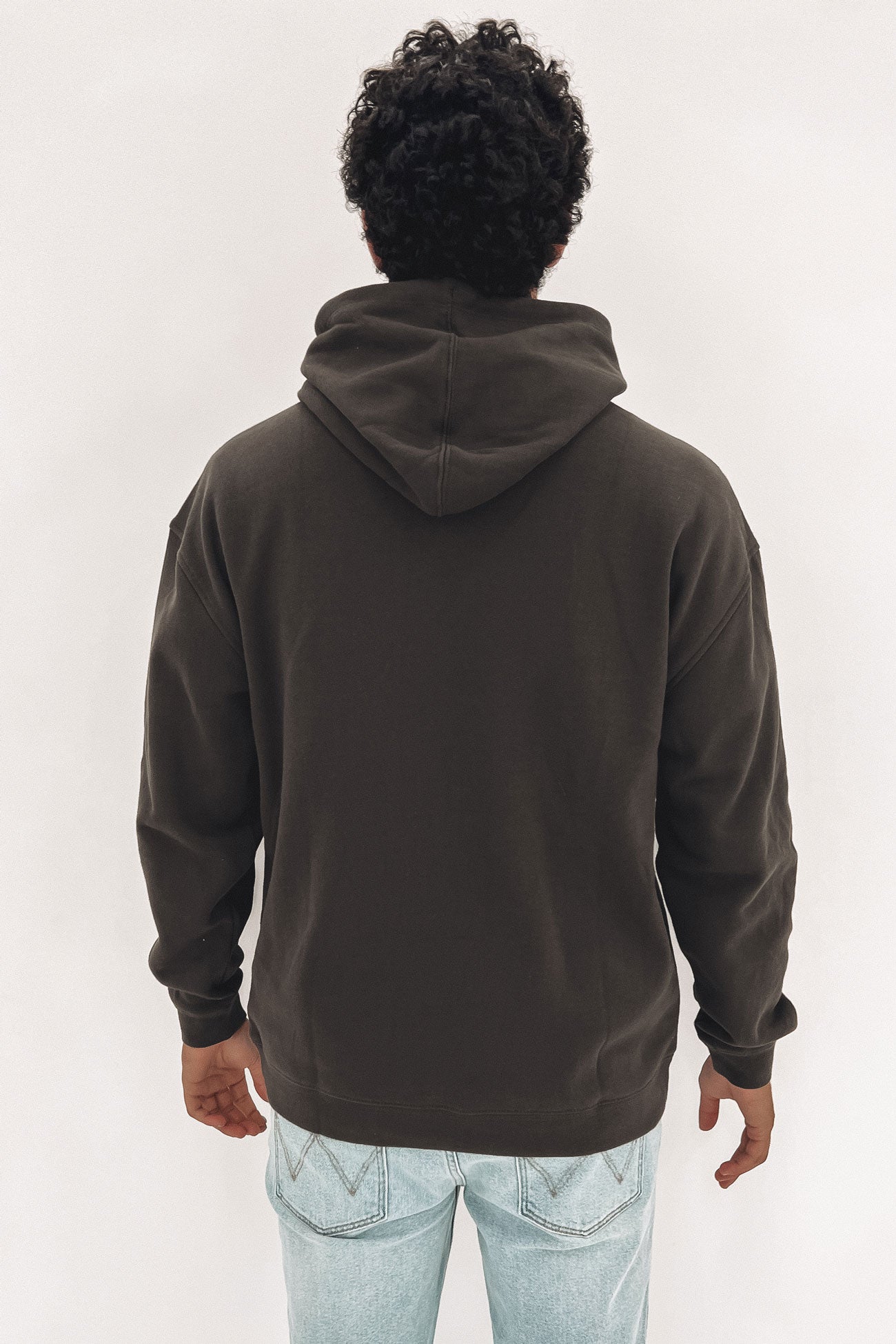 One And Only Solid Pullover Hoodie Raven