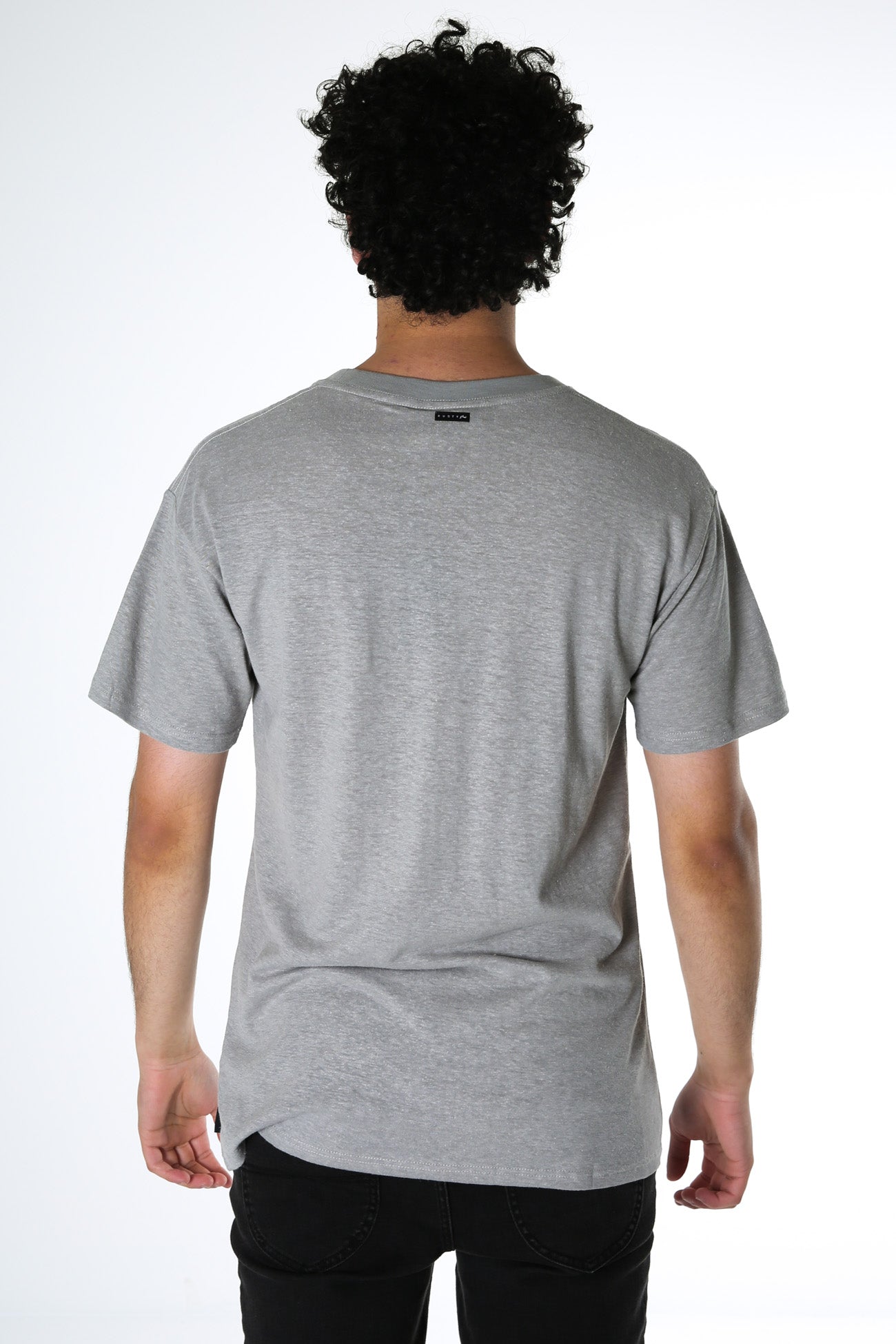 One Hit Hemp Short Sleeve Tee Frost Grey