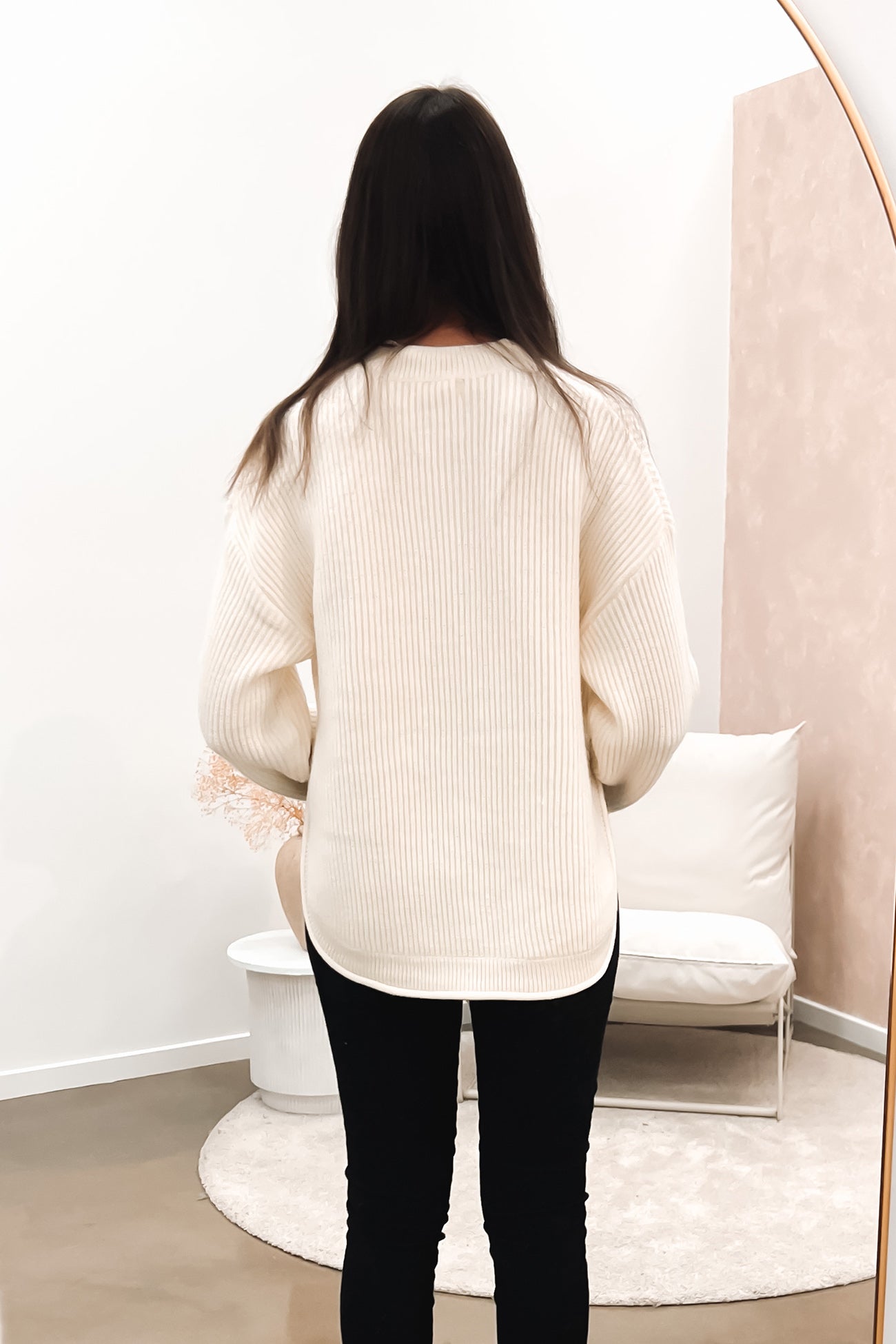 Oslo Knit White