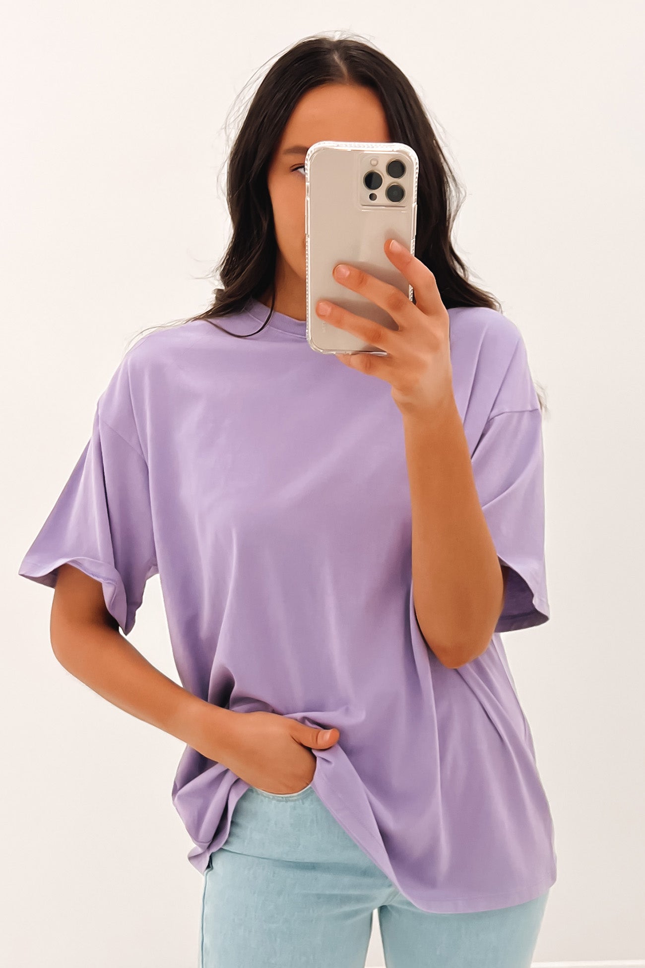 Oversized Tee Purple