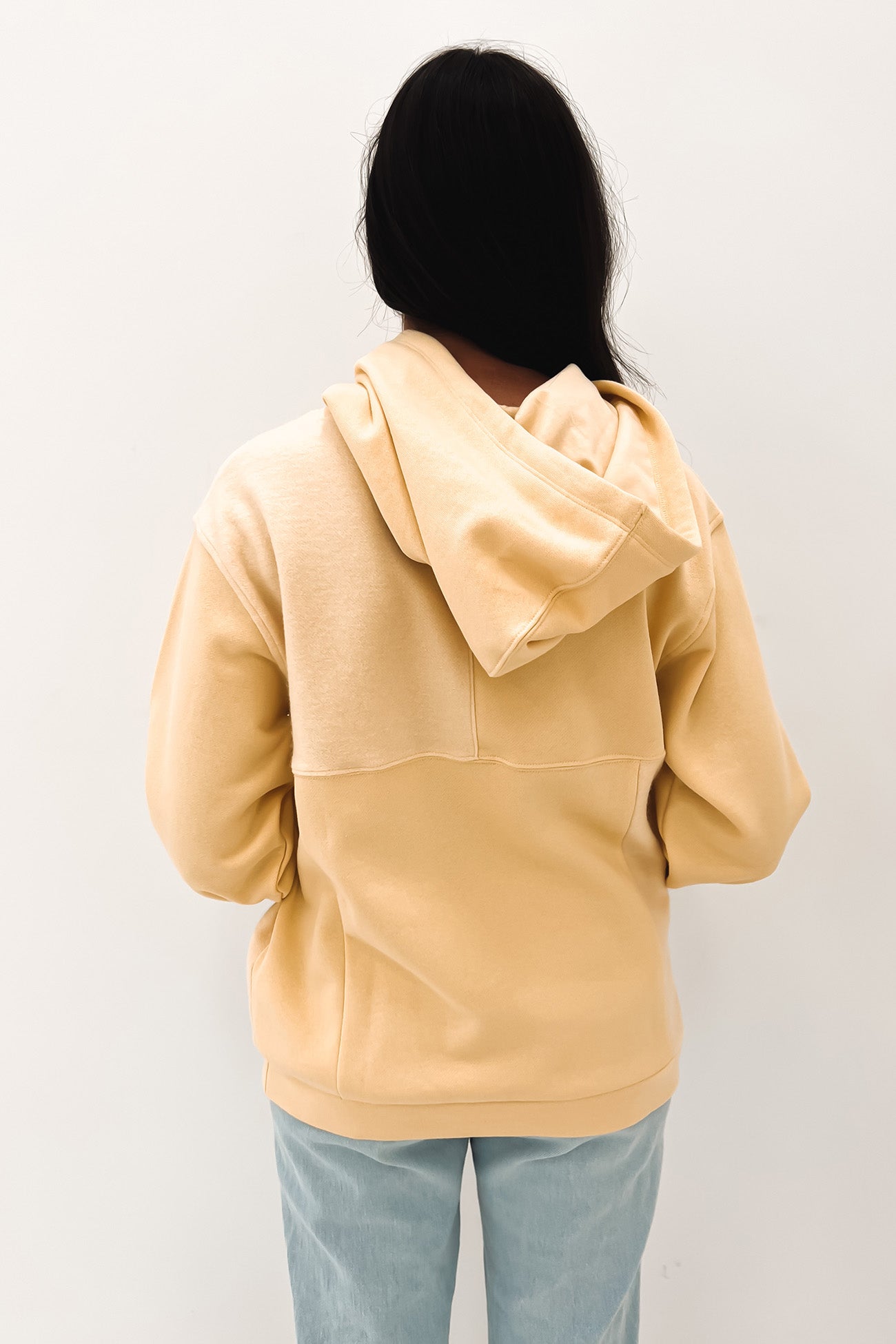 Patchwork Pop Hood Eggnog