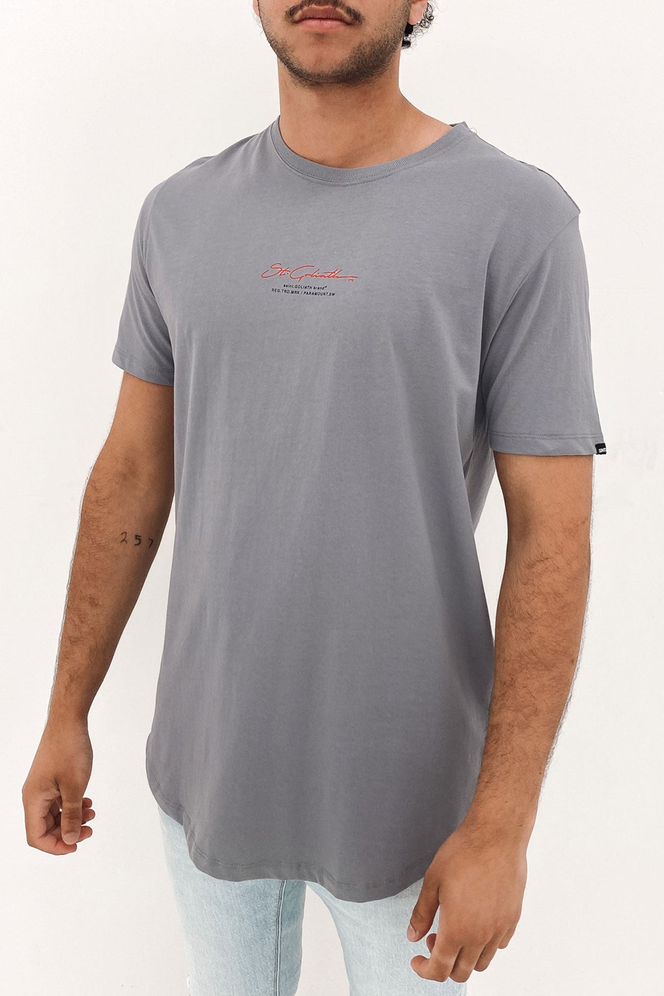 Peak Tee Grey