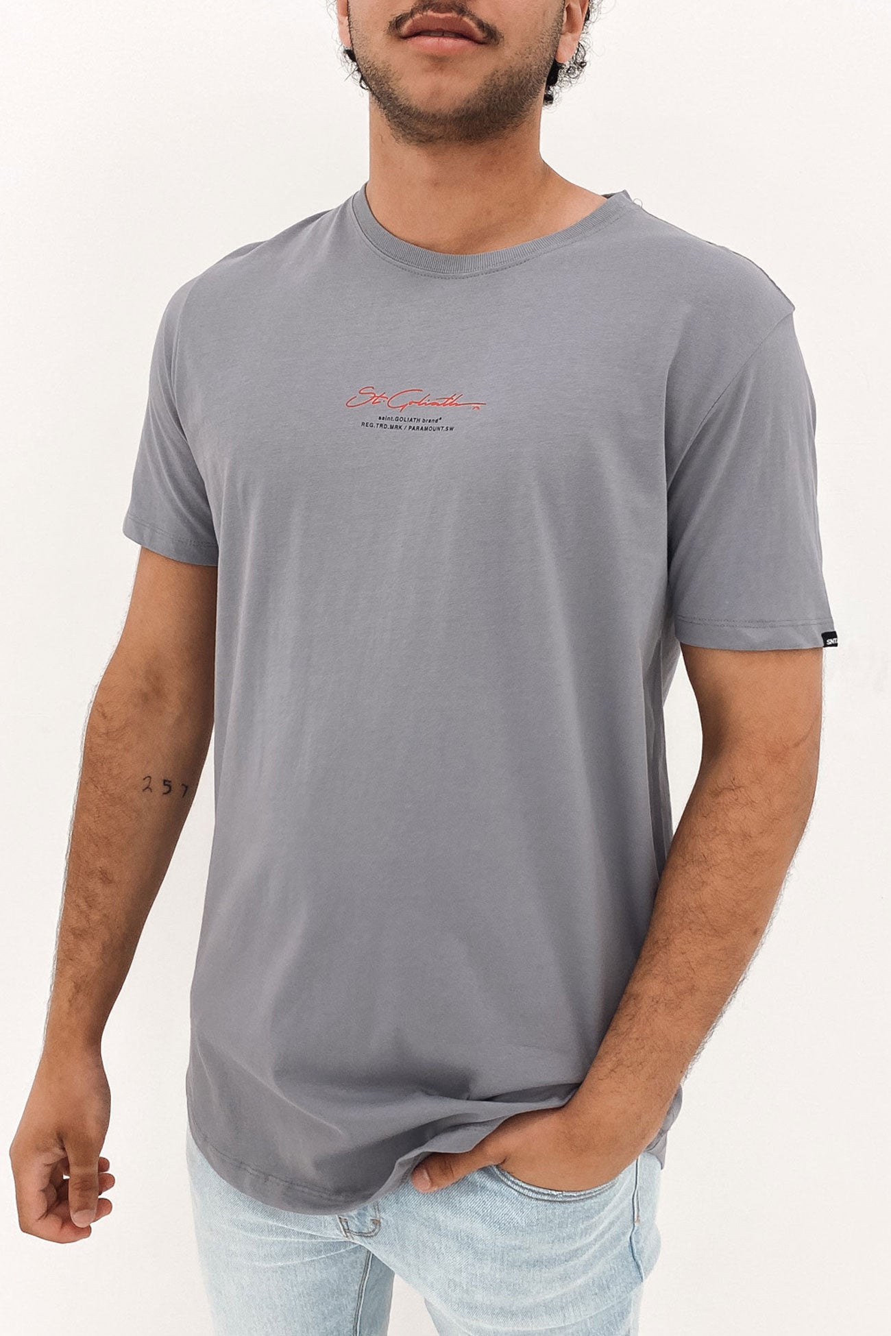 Peak Tee Grey