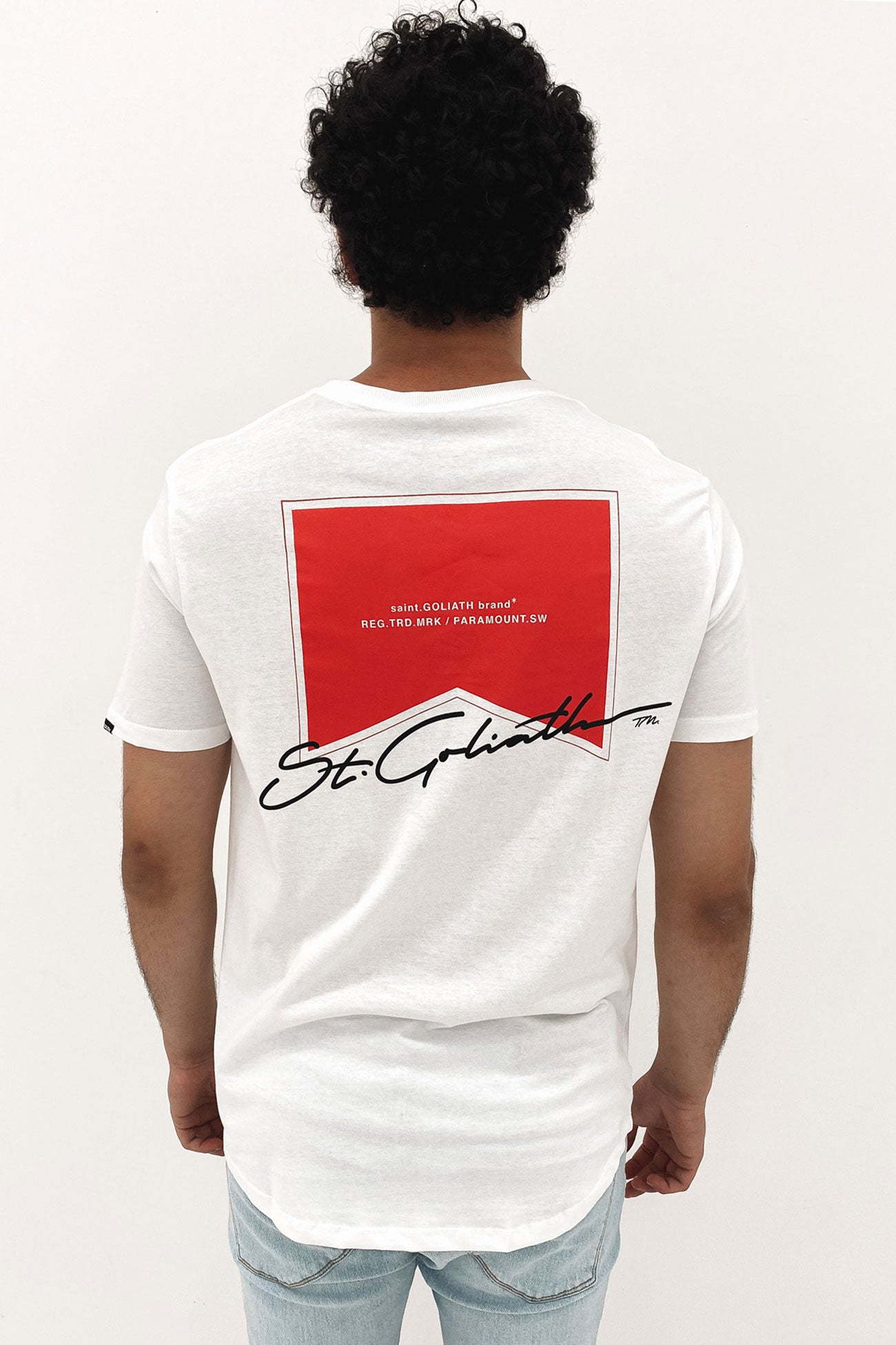 Peak Tee White